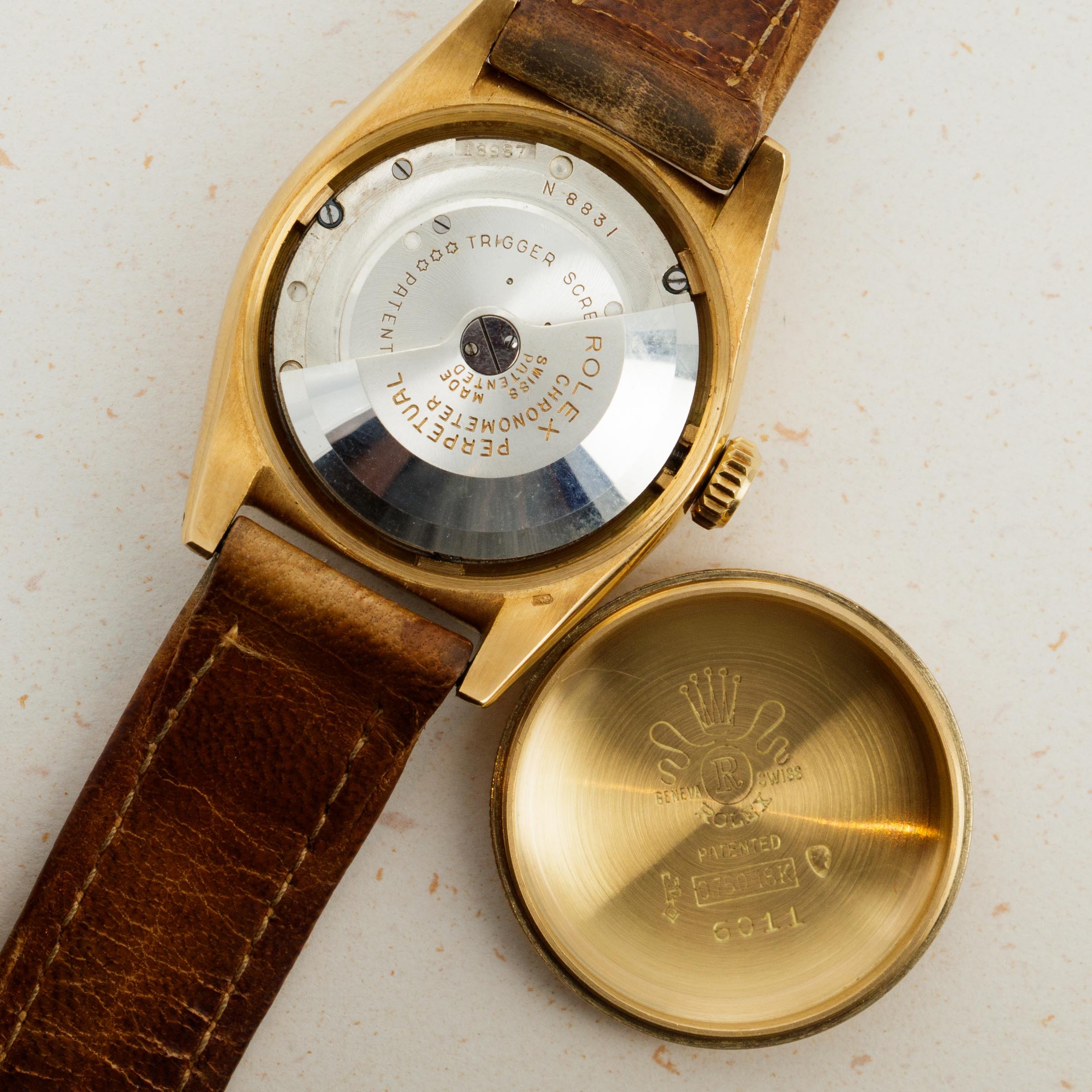 Rolex clearance bubbleback movement