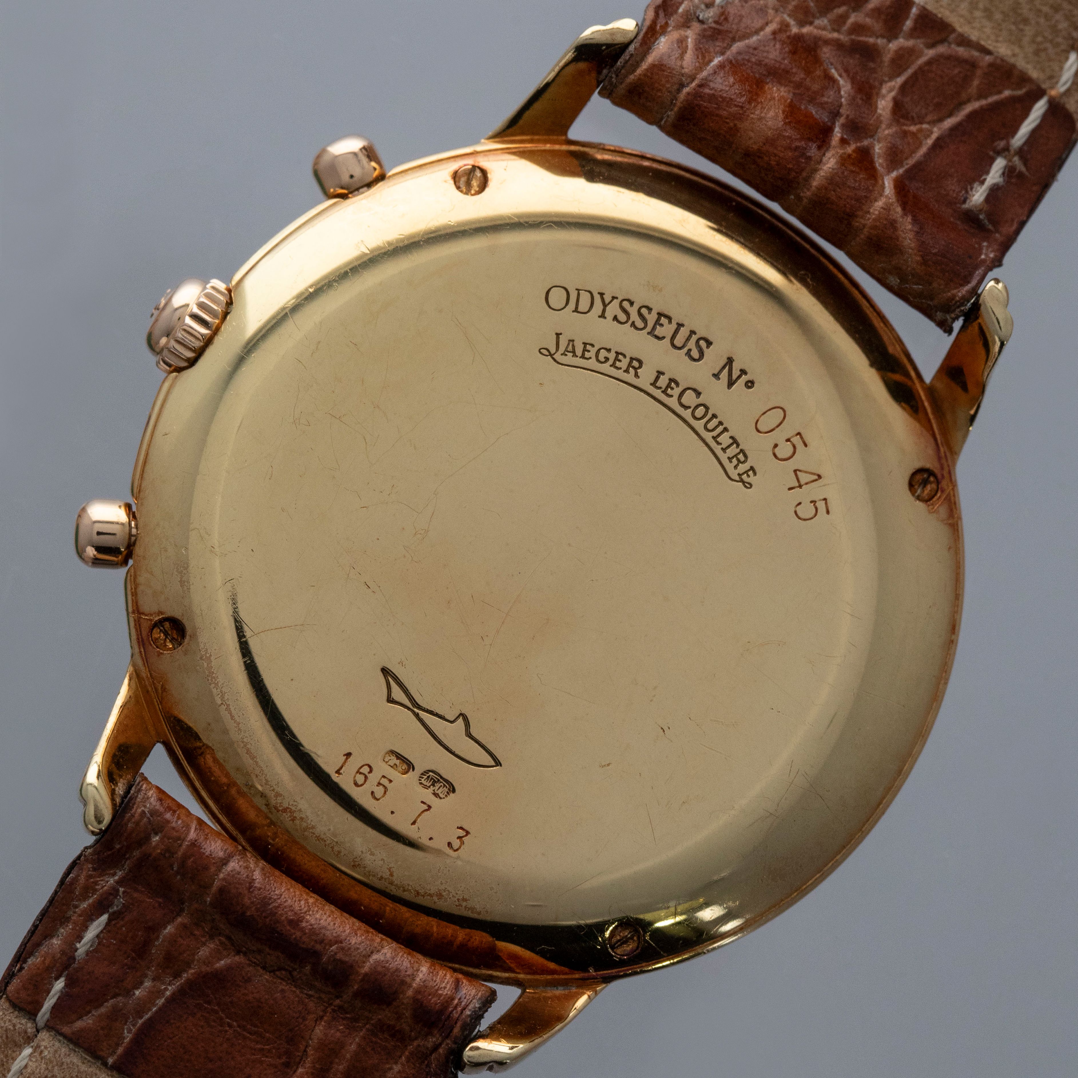 Jaeger-LeCoultre Moonphase Chronograph 165.7.3 Odysseus 18k YG