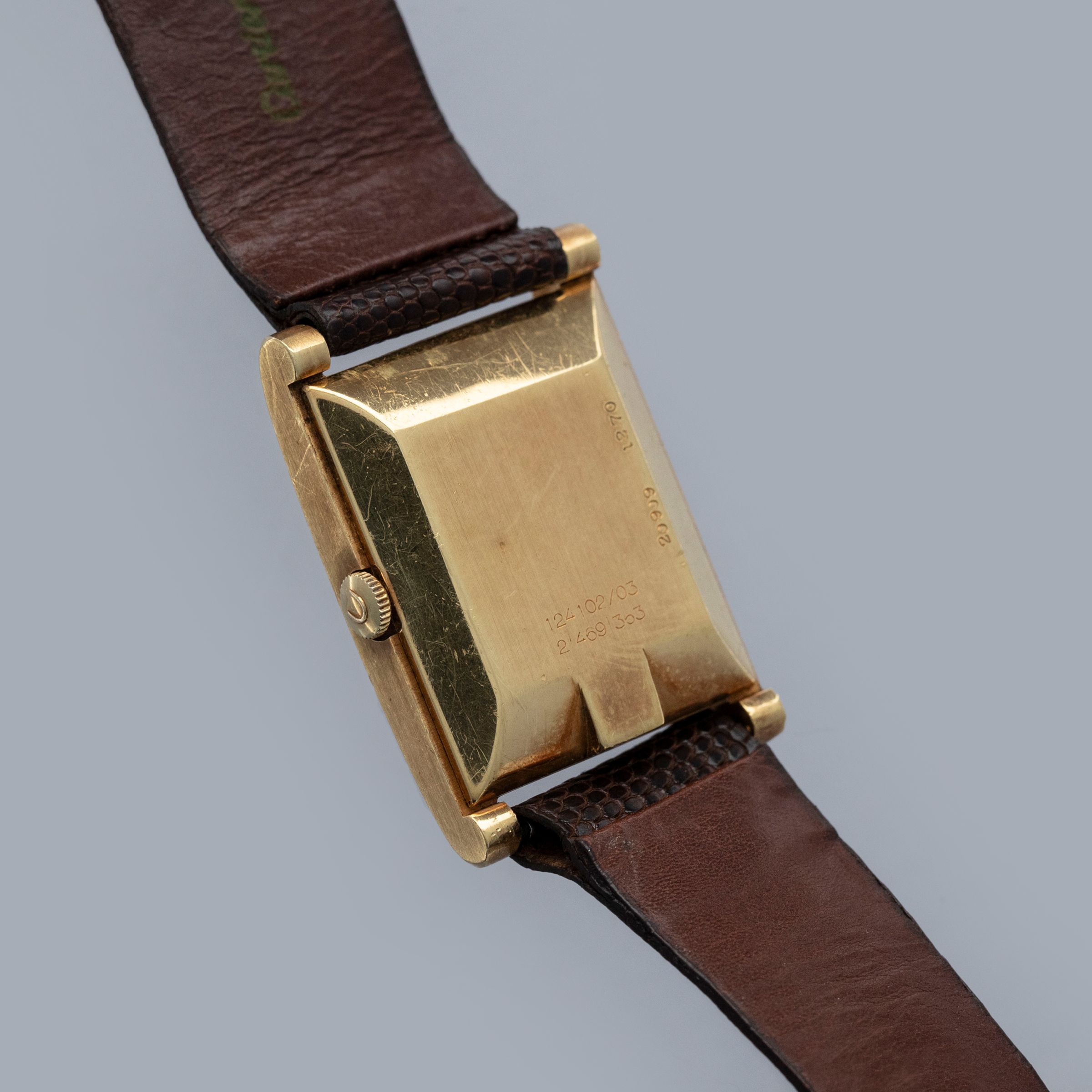 Cartier Tank 124102/3 by Universal Geneve 18k YG | Auctions