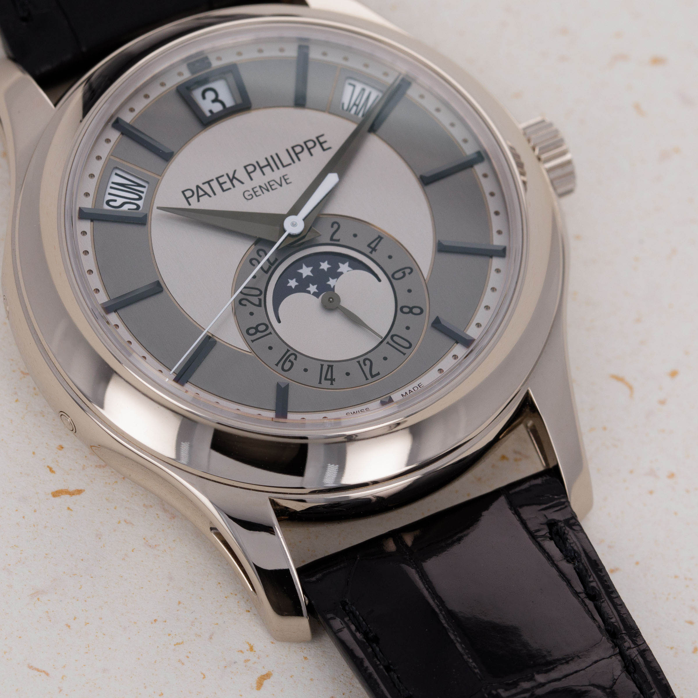 Patek philippe discount annual calendar moonphase