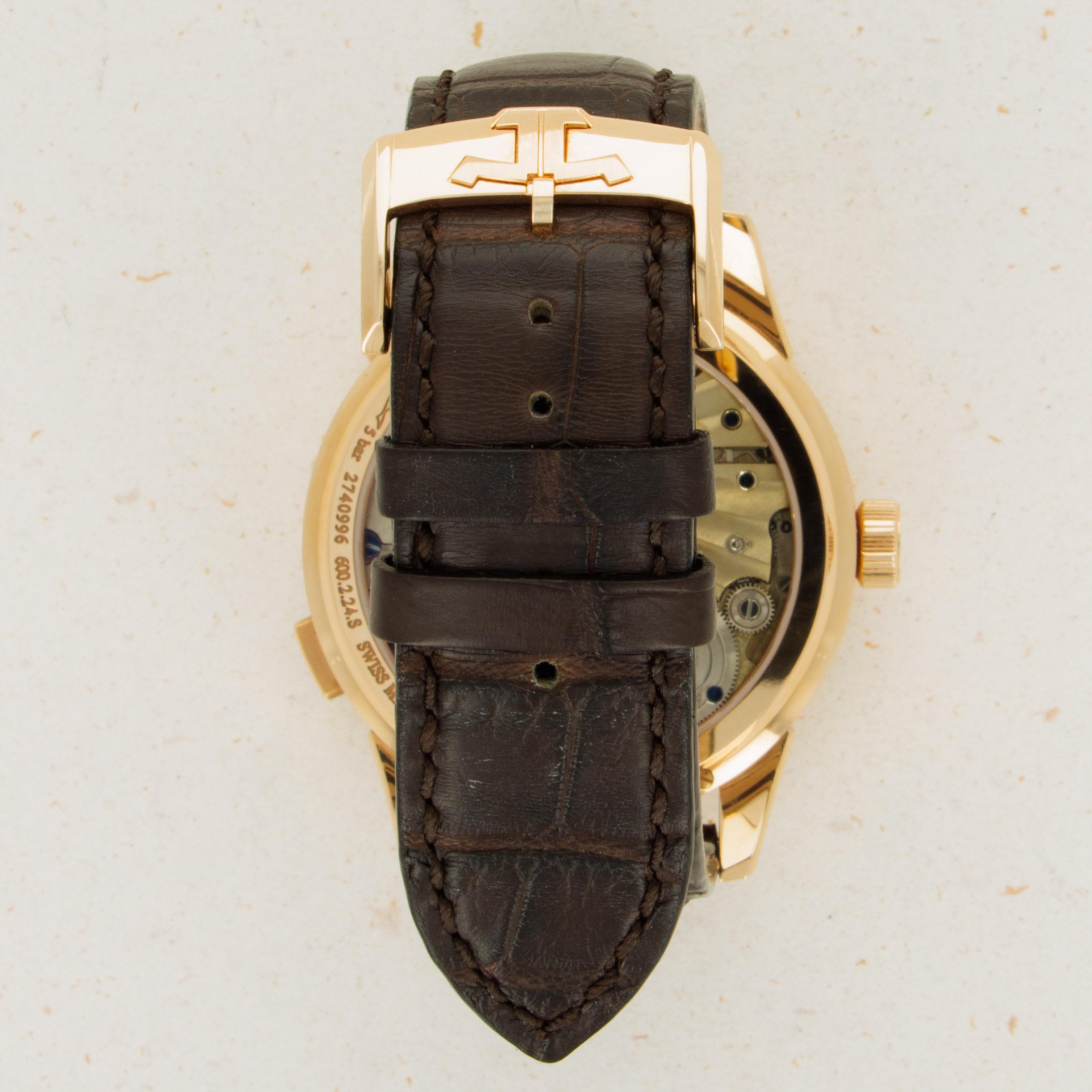 Jaeger LeCoultre Duometre Quantieme Lunaire Q6042422 18k RG