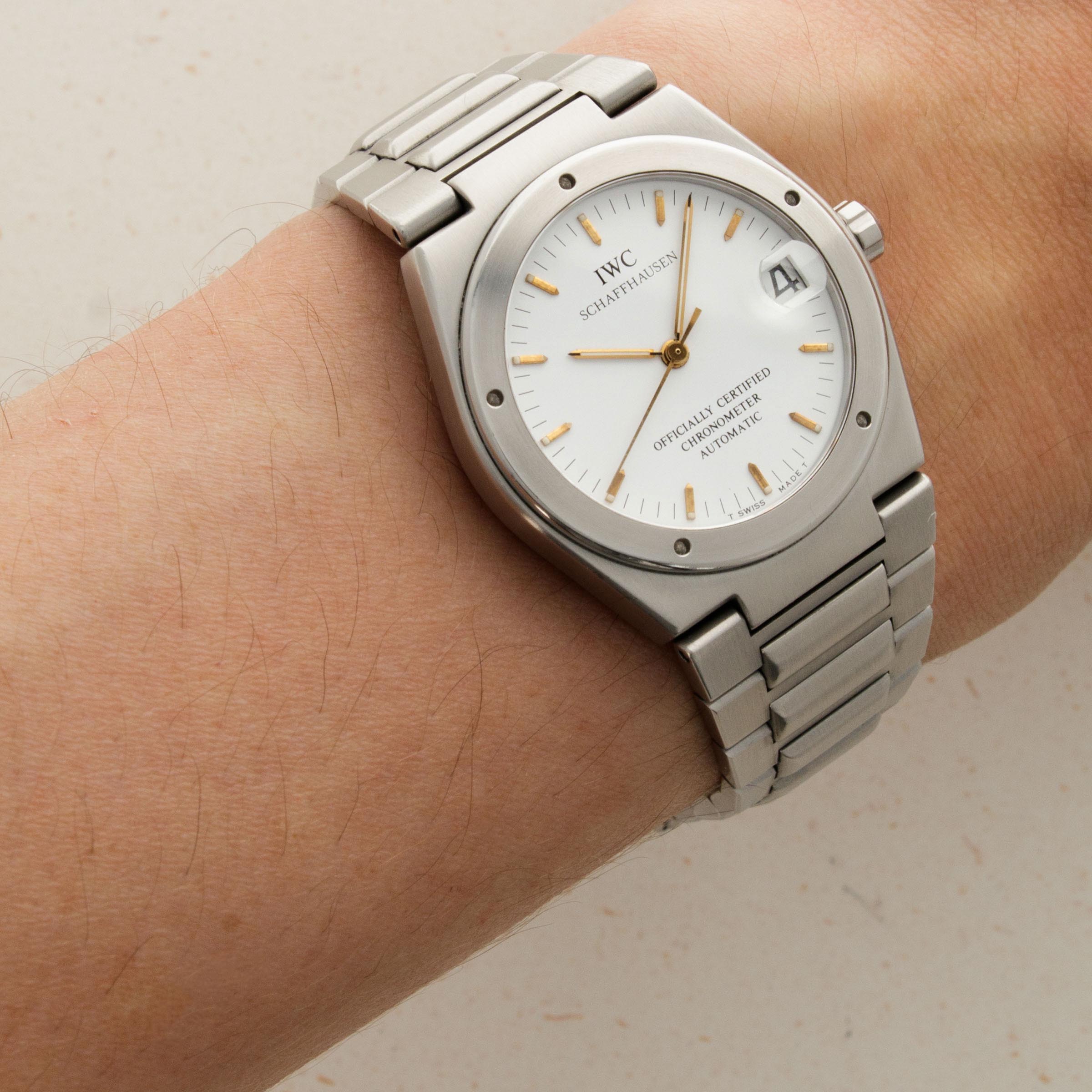 Iwc ingenieur white online dial