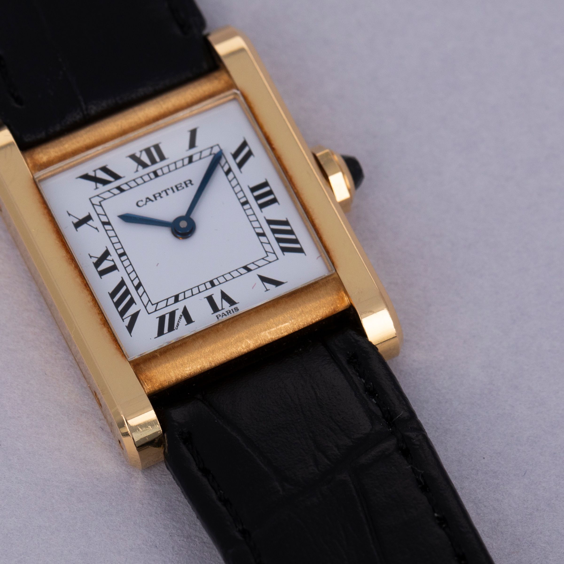 PRESDENTページ Cartier Paris Tank Normal Ref. 78092 Solid 18K Yellow Gold