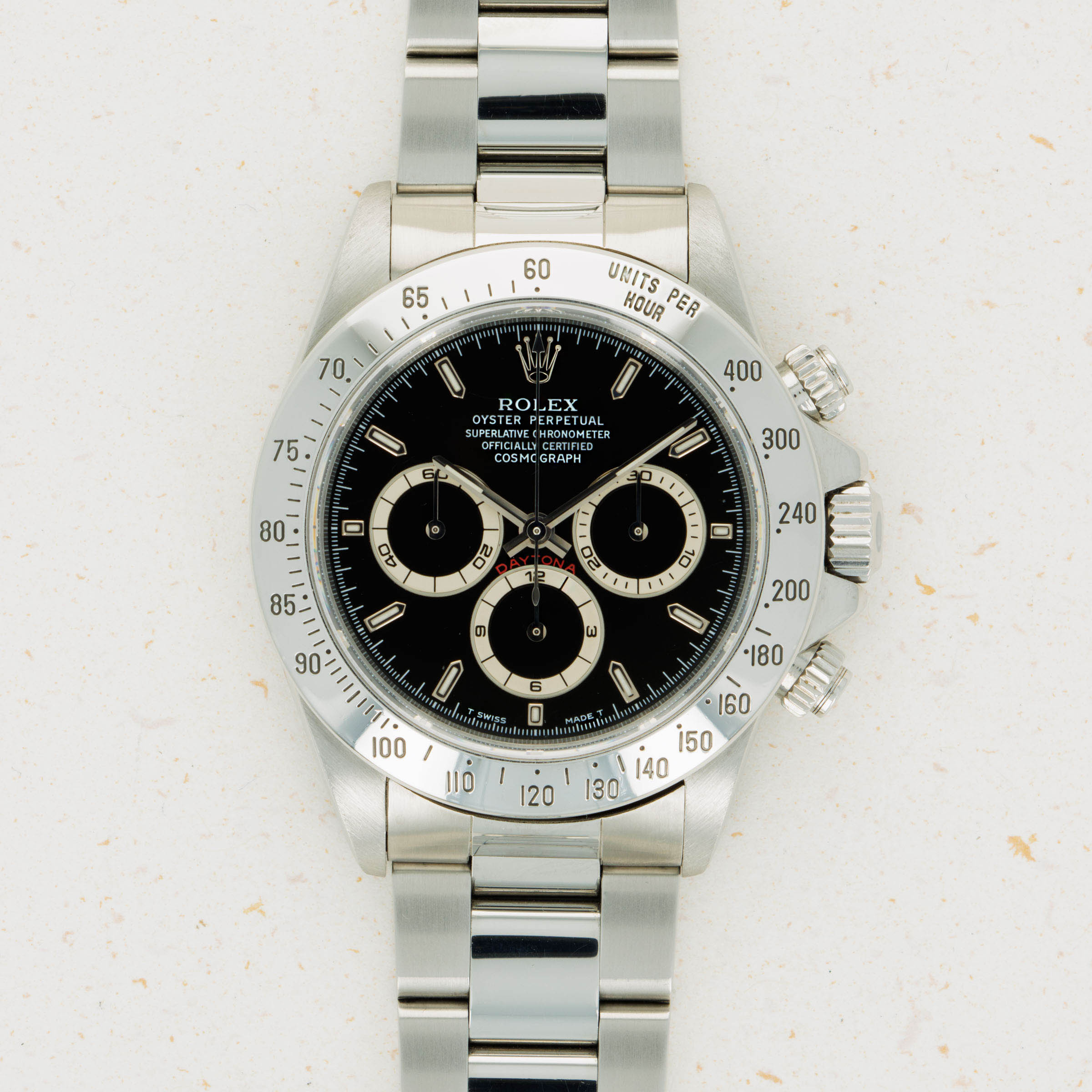 Rolex Cosmograph Daytona 16520 Zenith Movement Black Dial | Auctions ...