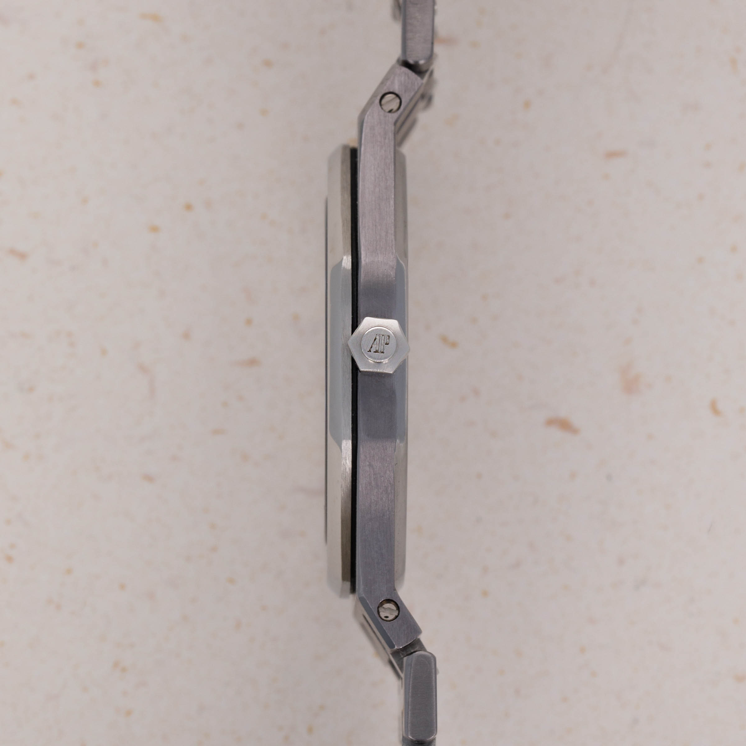 雪姫 53894) Audemars Piguet Royal Oak White Dial 18K Yellow Gold