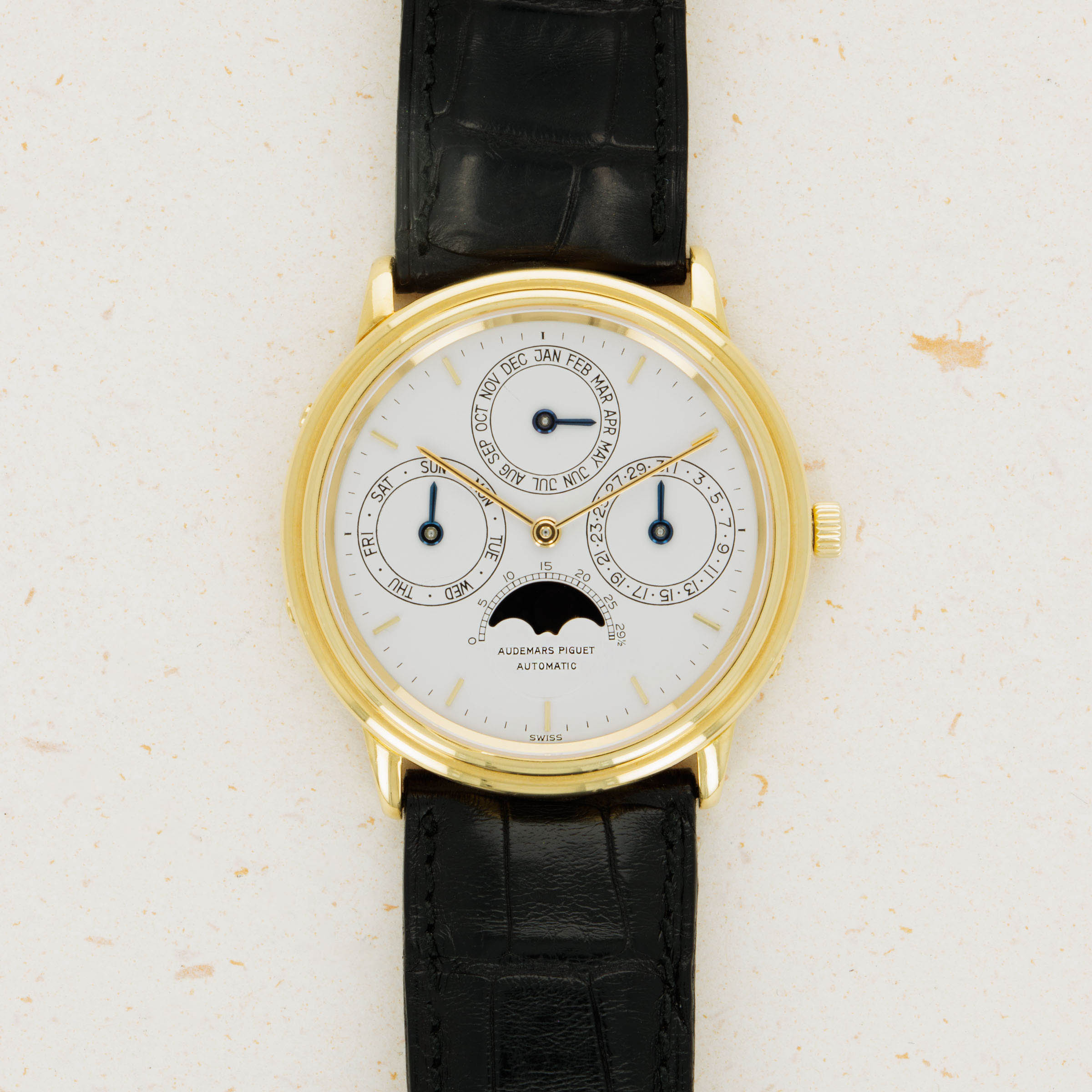 Audemars Piguet Quantieme Perpetual 5548BA 18k YG Auctions