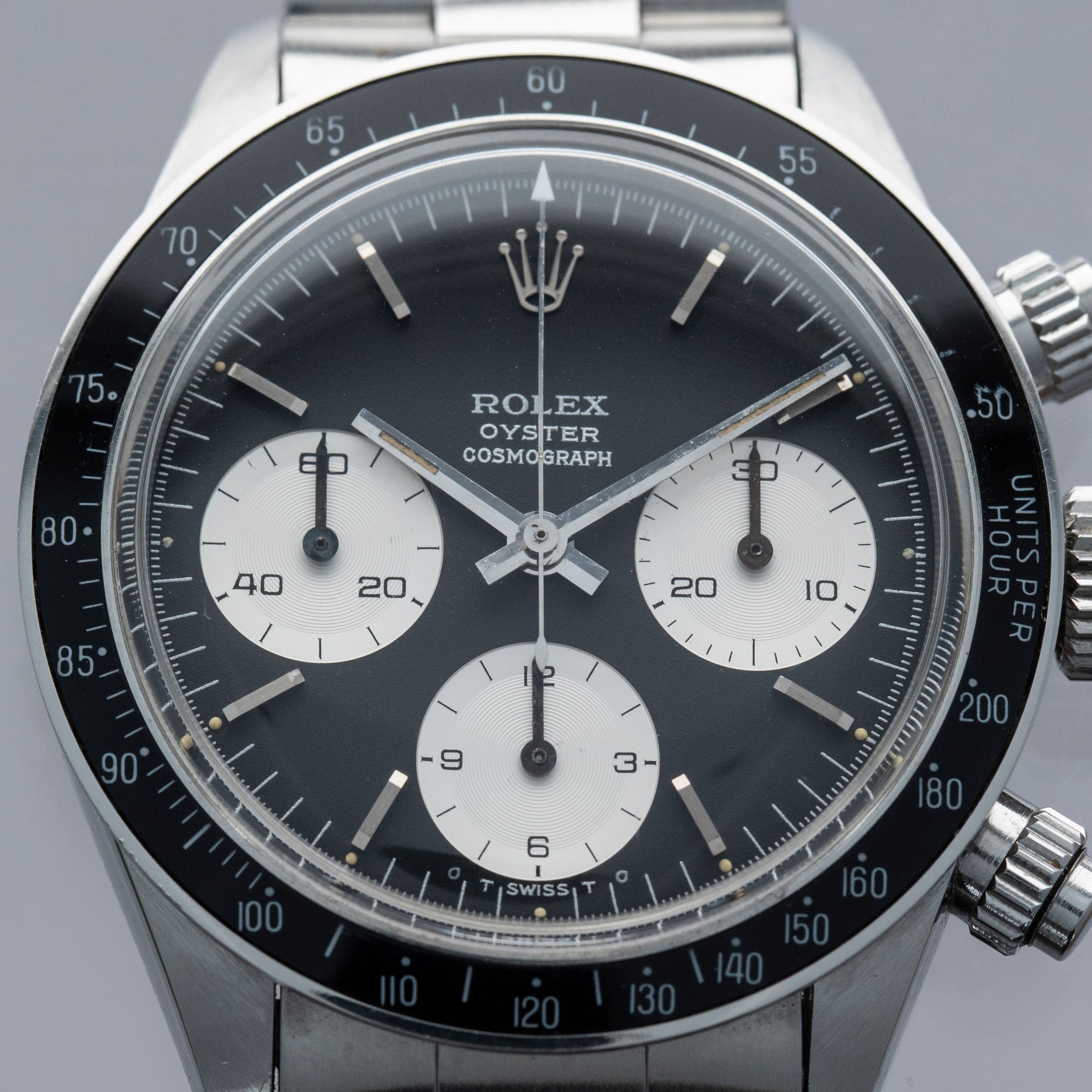 Rolex Cosmograph Daytona Steel 6263 Black Sigma DIal | Auctions