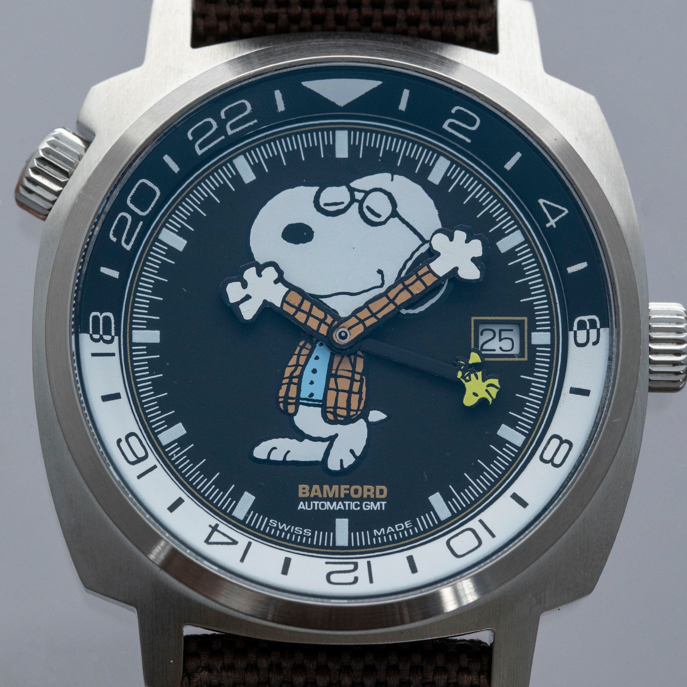 Bamford × Peanuts Joe Preppy GMT Limited Edition For HODINKEE