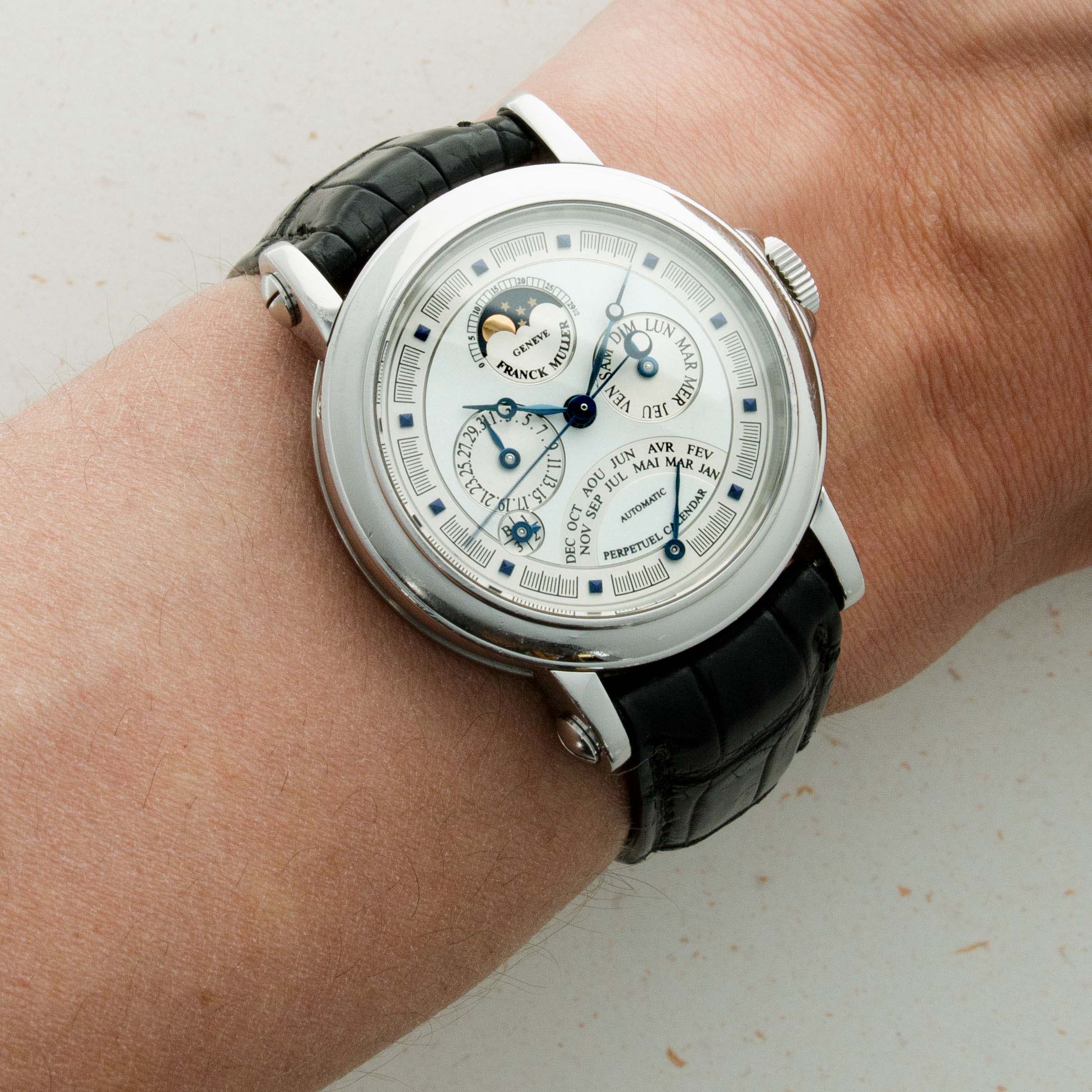 Franck Muller Perpetual Calendar 7000 QP A A10100 | Auctions | Loupe This