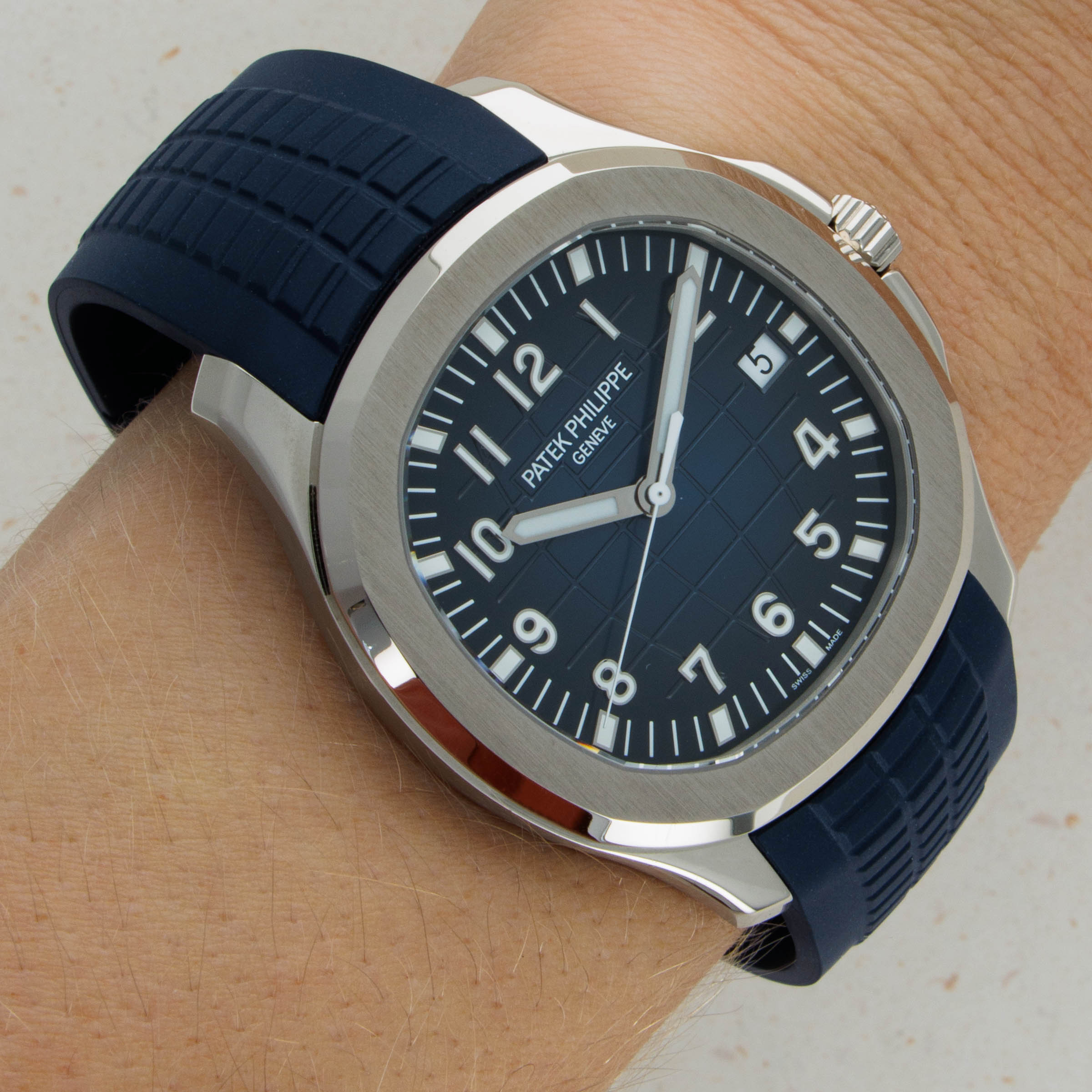 Patek aquanaut 2024 blue dial