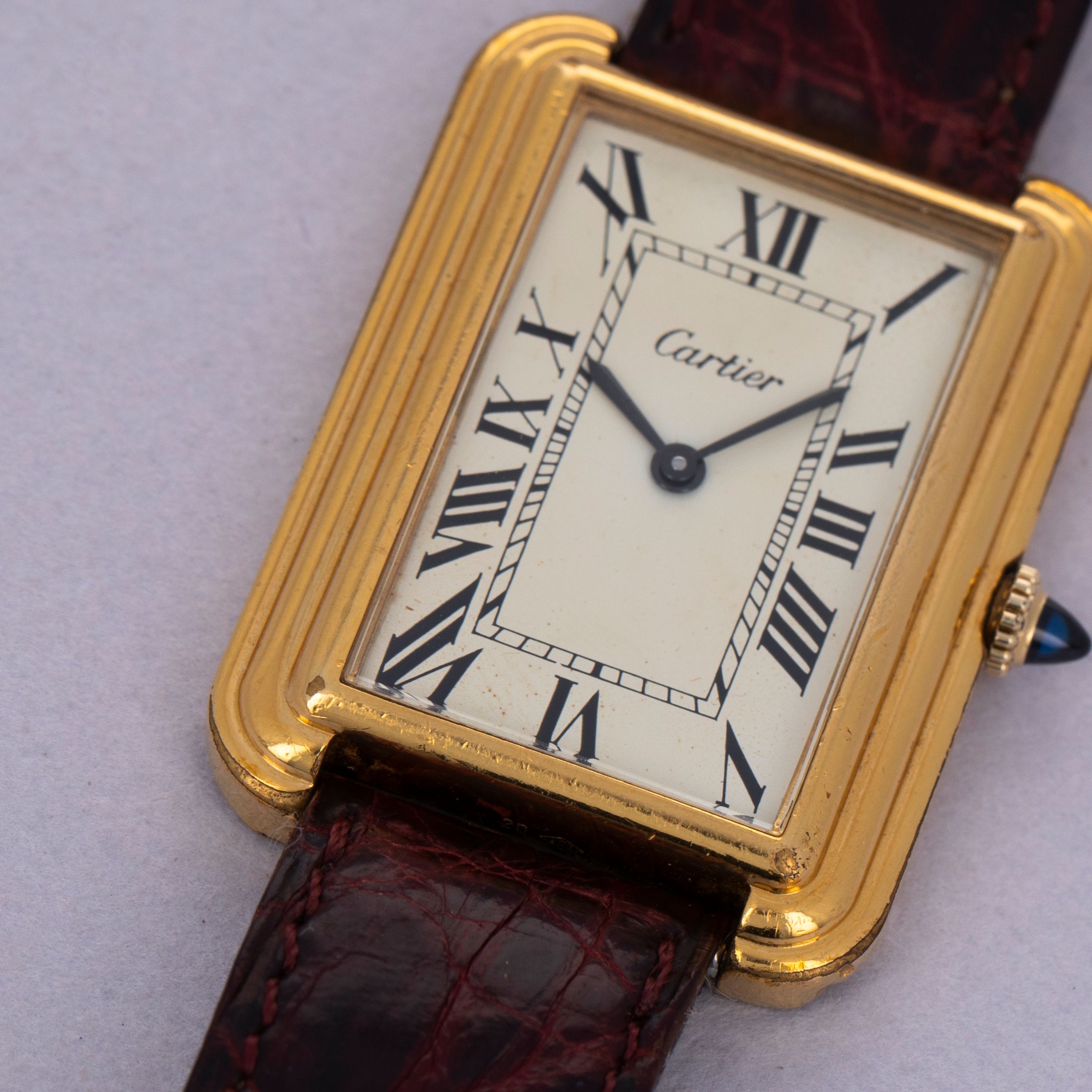 Cartier Jumbo Stepped Tank 15716 