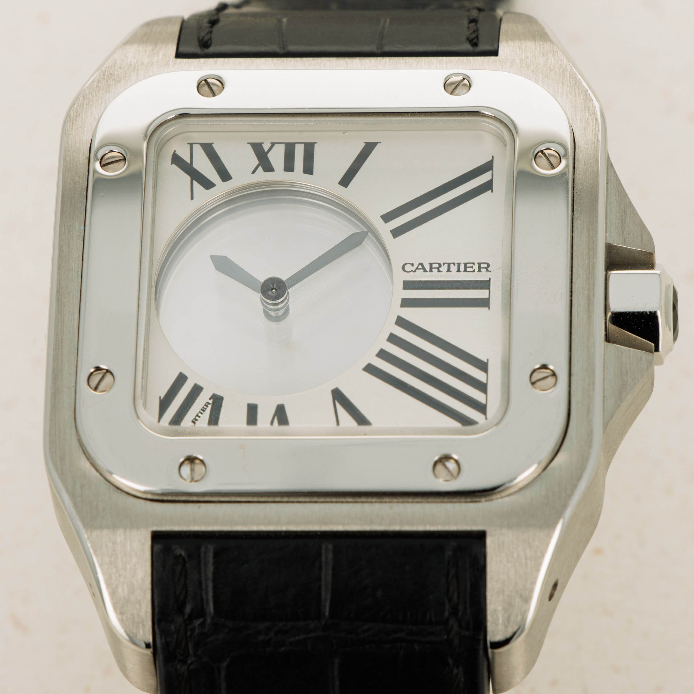 Cartier santos 100 top anniversary edition