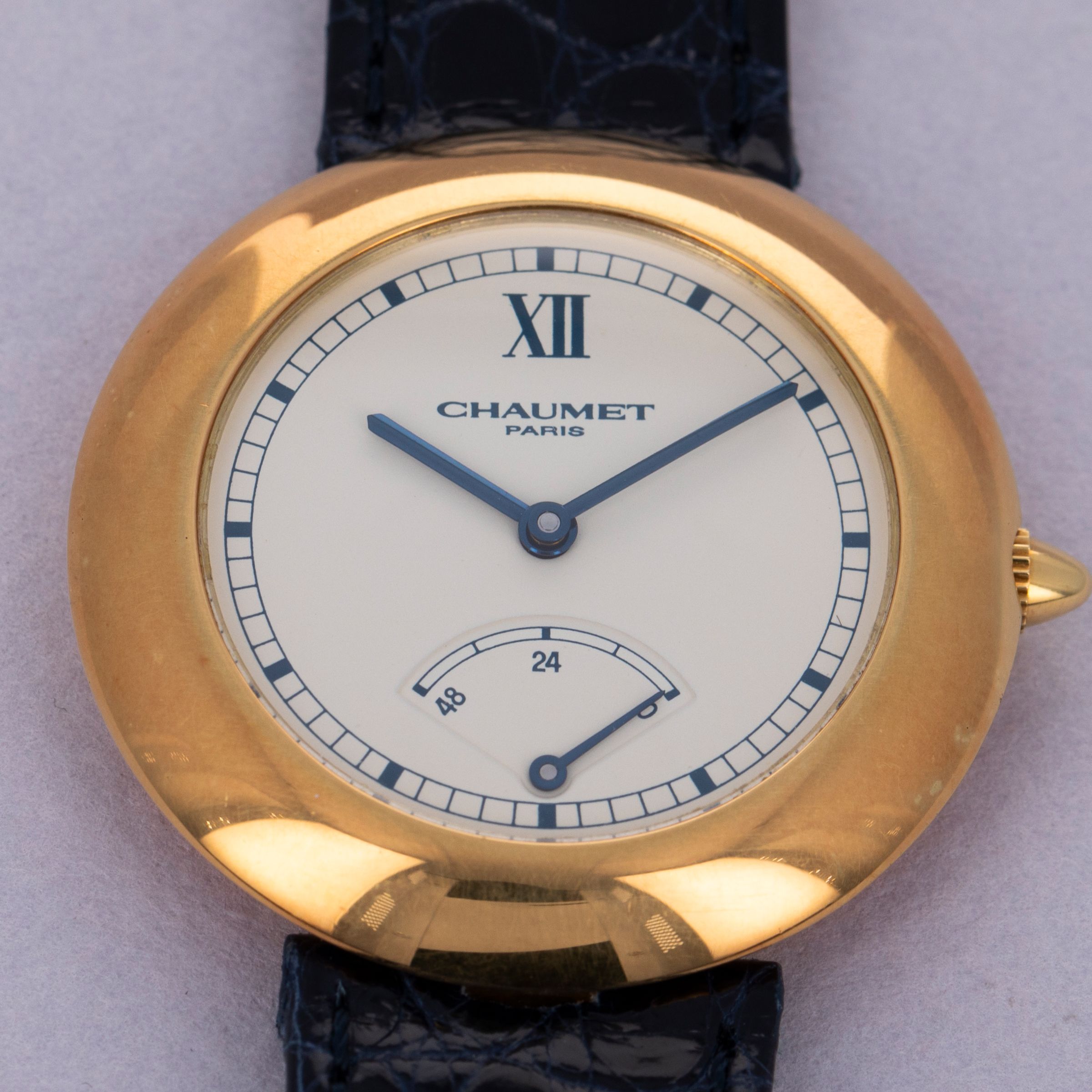 Chaumet Power Reserve 12A 18k YG | Auctions | Loupe This
