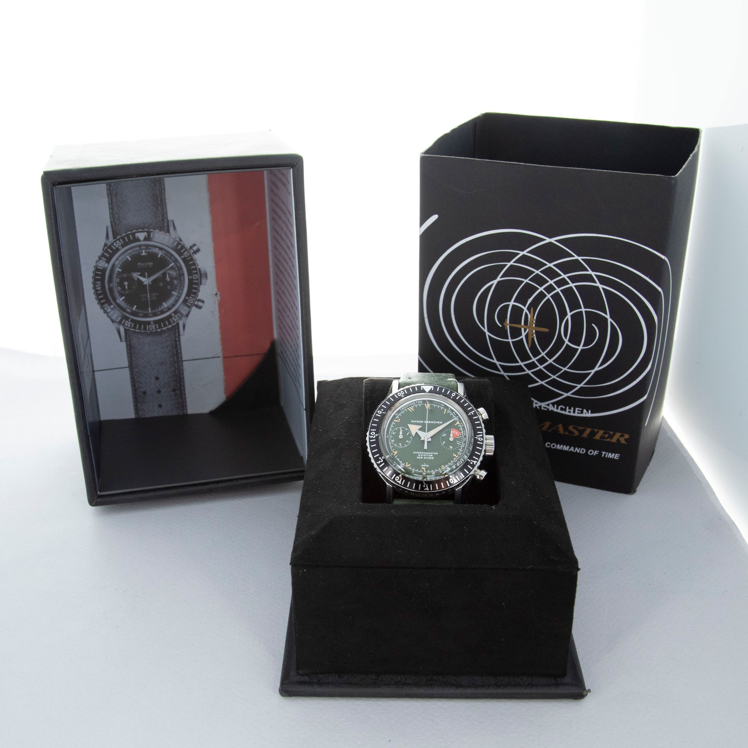 NIVADA GRENCHEN X PERPETUEL CHRONOMASTER EASTERN ARABIC DIAL