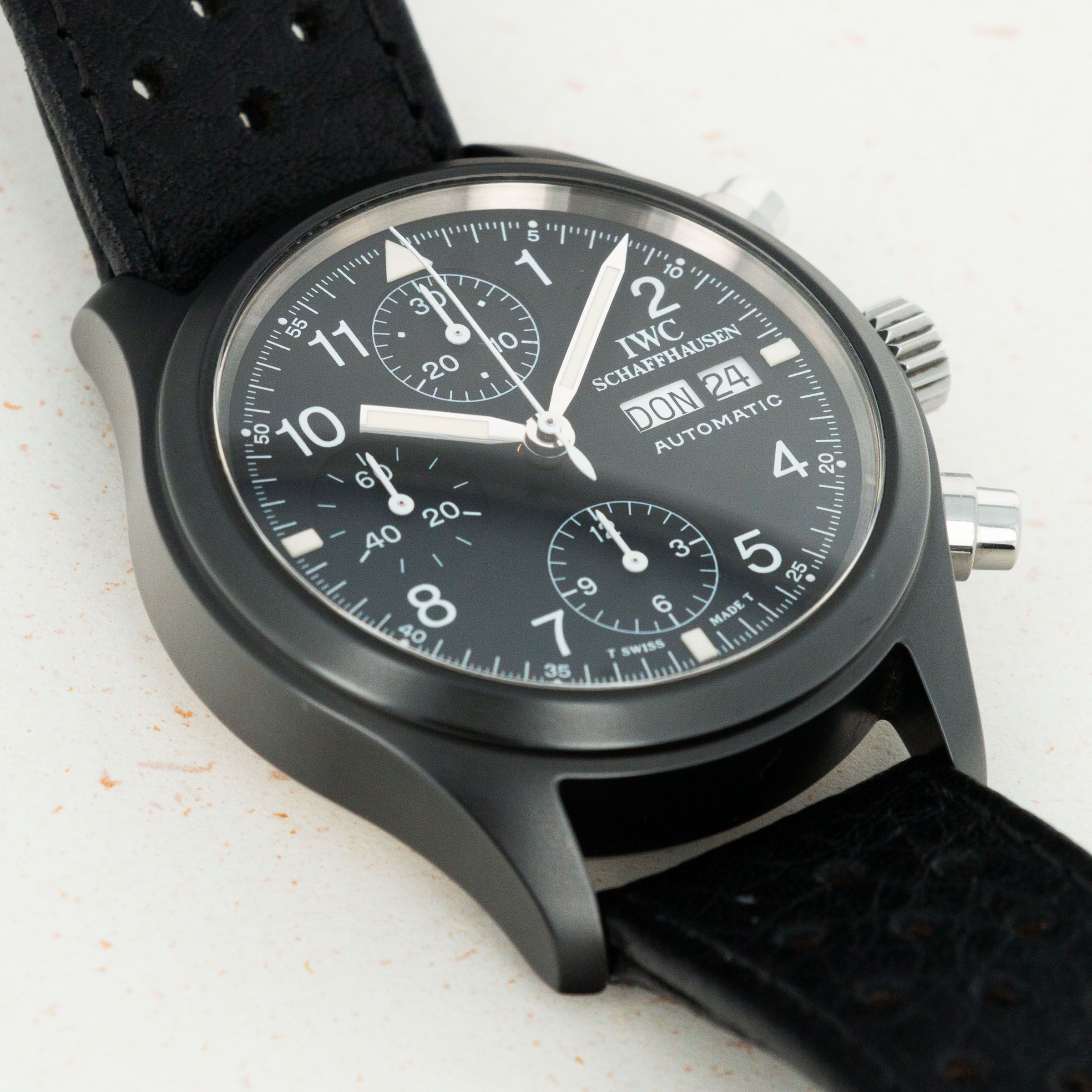 Iwc flieger chronograph on sale 3705