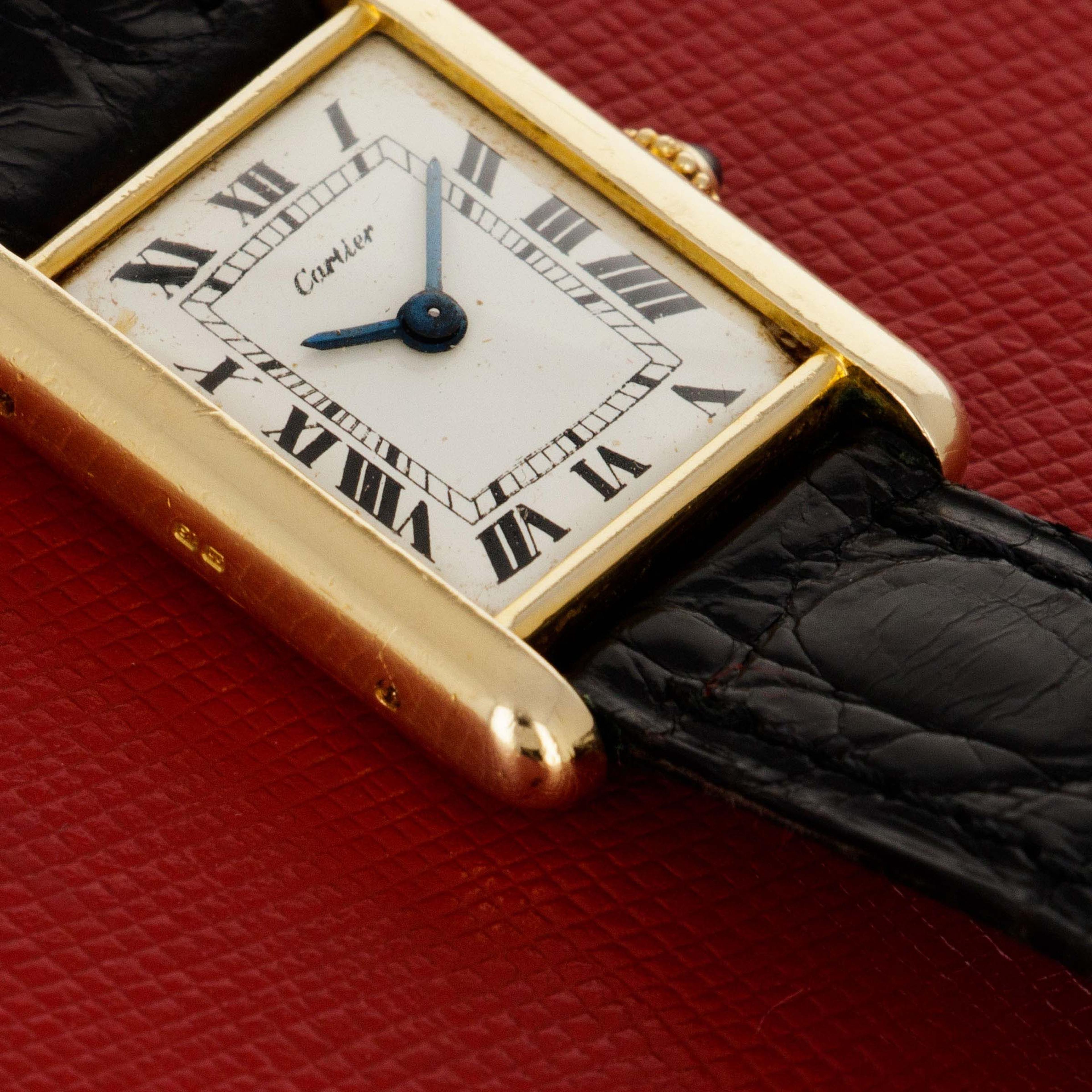 Cartier London Tank Louis 1968, Auctions