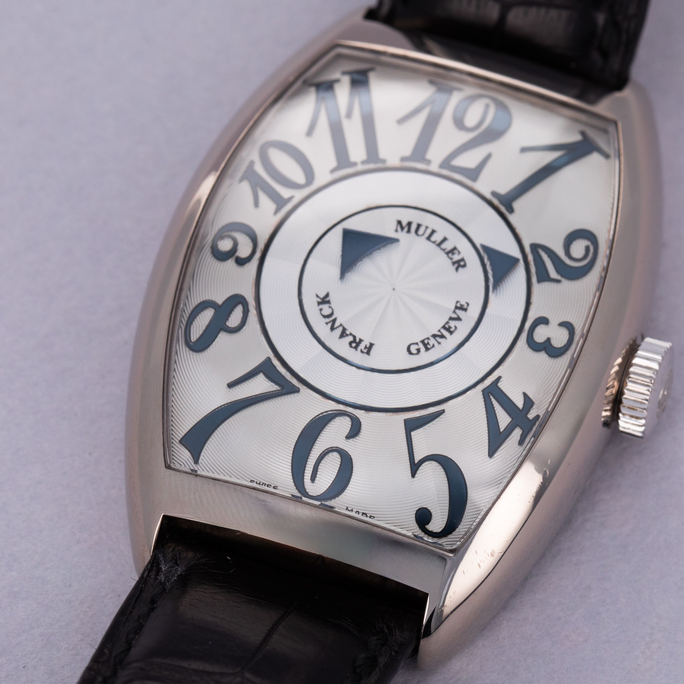 Franck Muller Cintree Curvex Double Mystery 6850 DM 18k WG