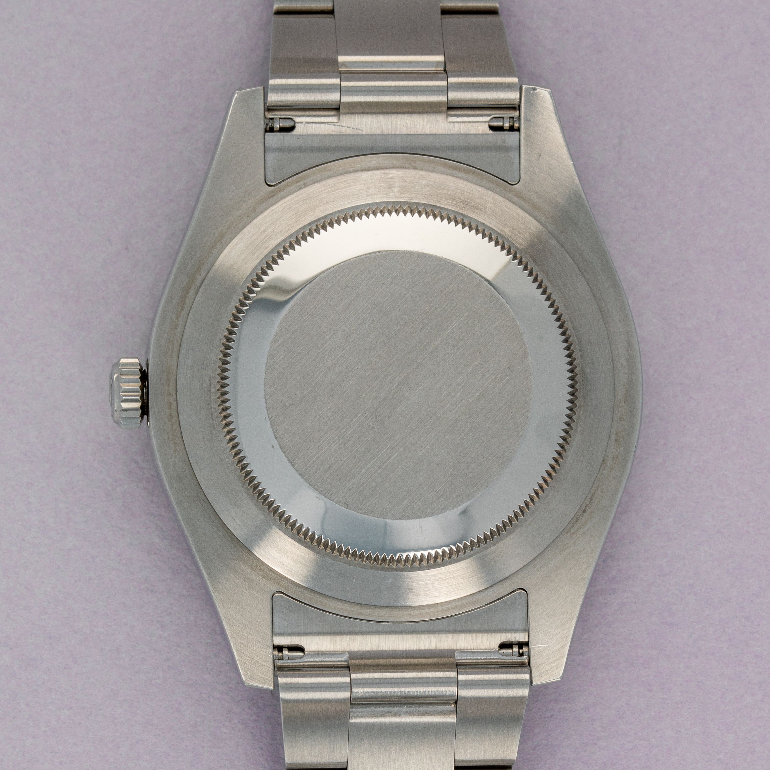 Rolex Datejust II 41mm 116334 Blue Dial Fluted Bezel Box and