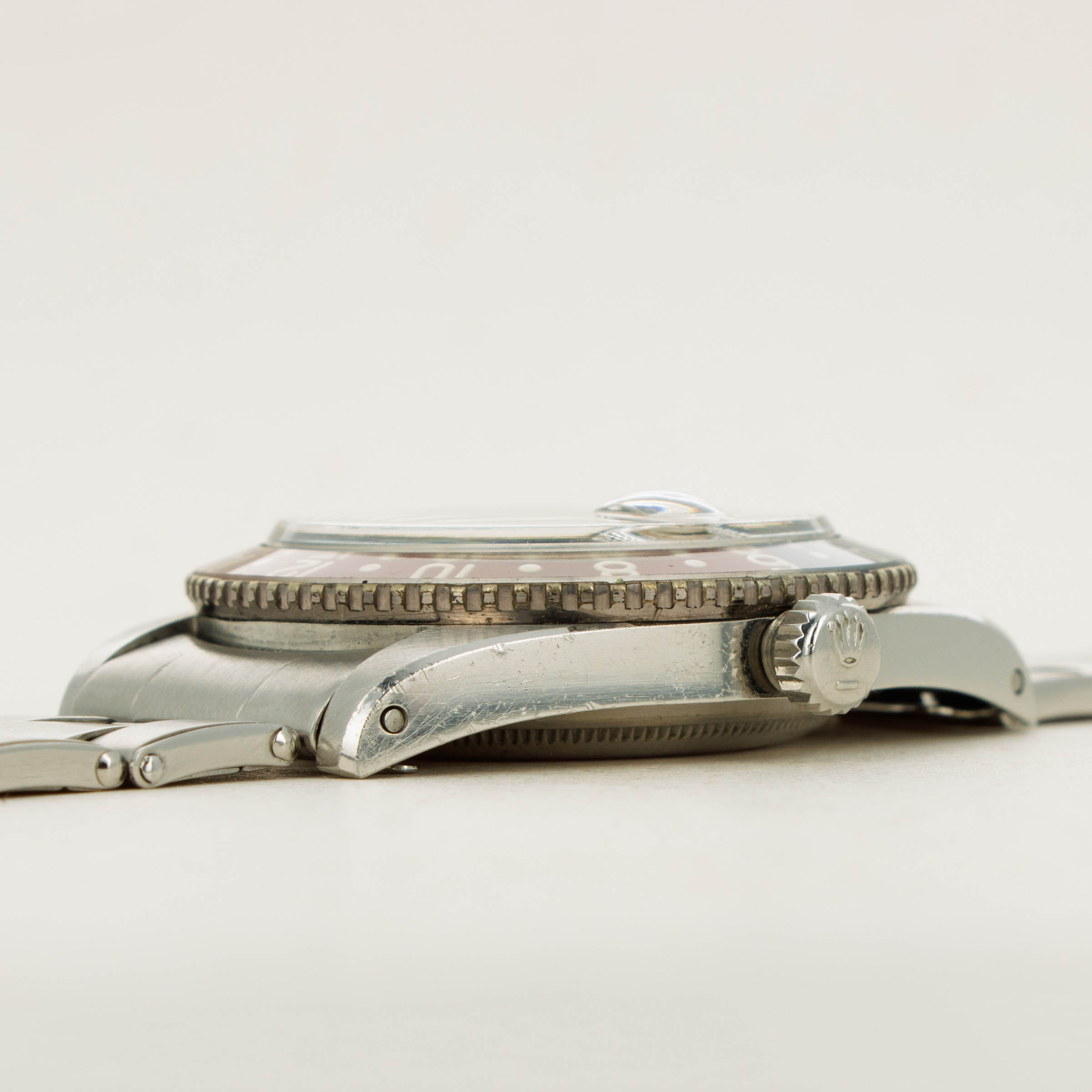 Rolex GMT-Master 6542 Bakelite Bezel Gilt Dial | Auctions | Loupe This