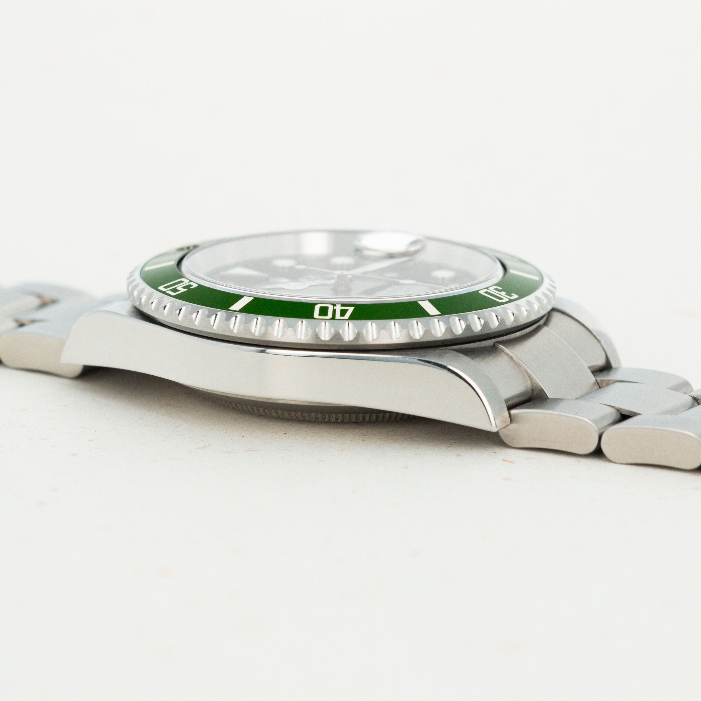 Rolex Submariner Green Anniversary Flat 4 Kermit 16610LV