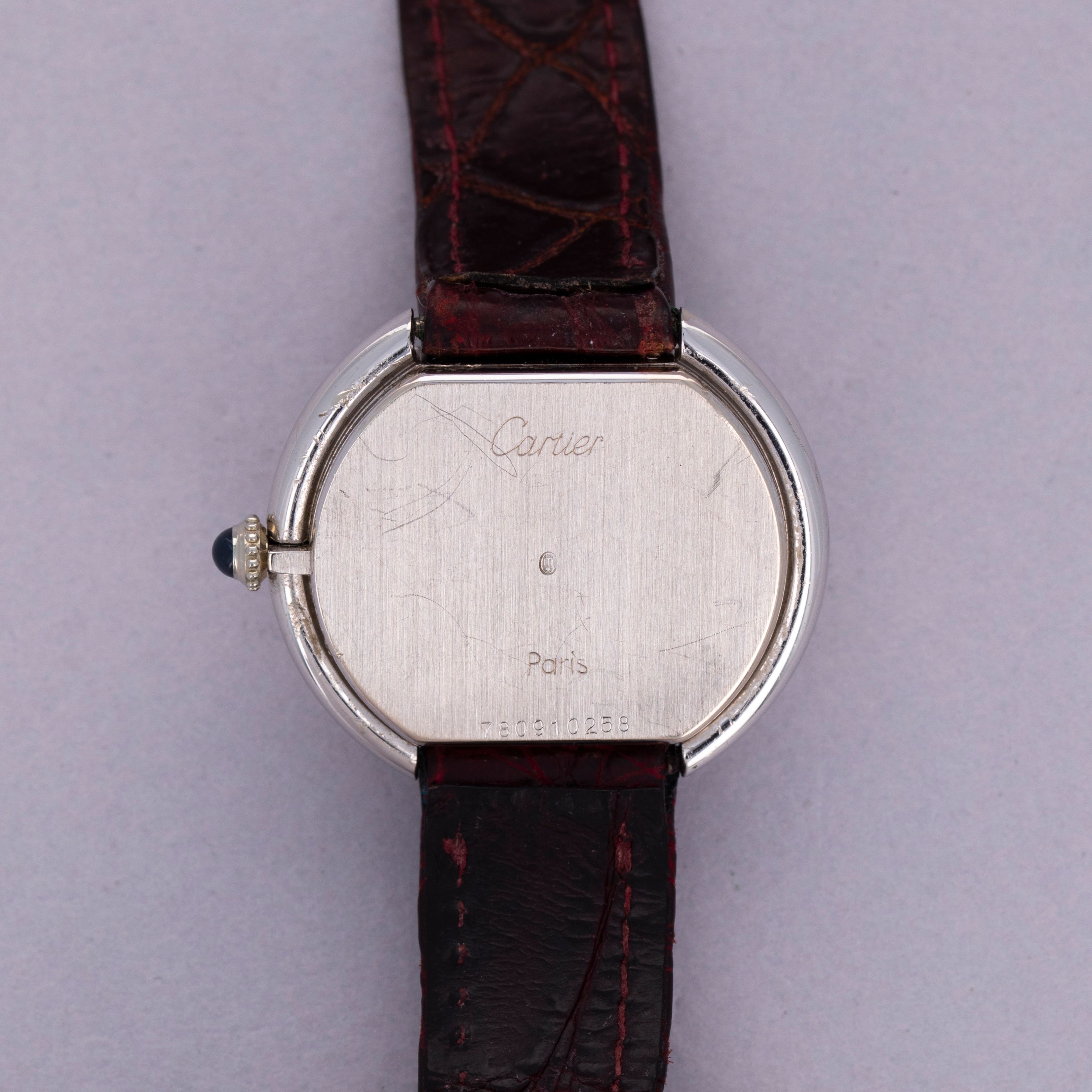 Cartier Ellipse Gondole 78091 18k WG | Auctions | Loupe This