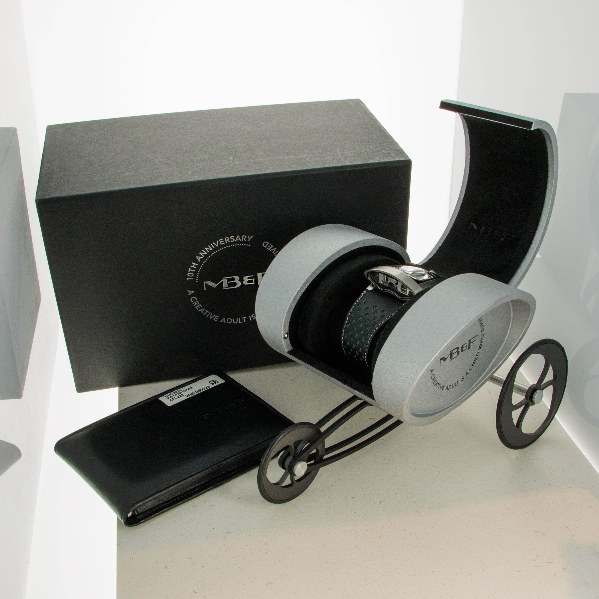 MB&F Horological Machine HMX 10th Anniversary Titanium and