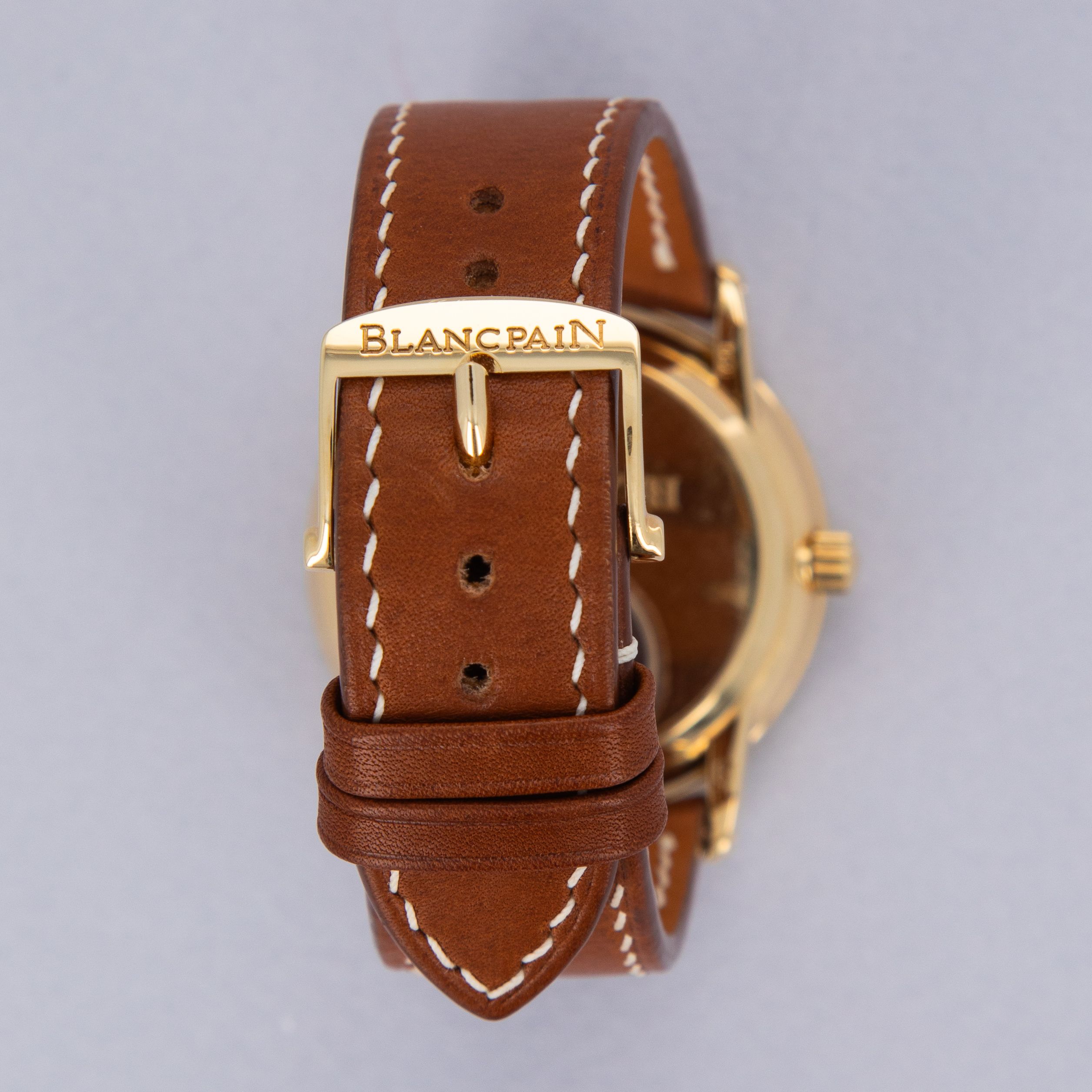 Blancpain Villeret Flying Tourbillon 8 Days 0023-1418-55 18k YG