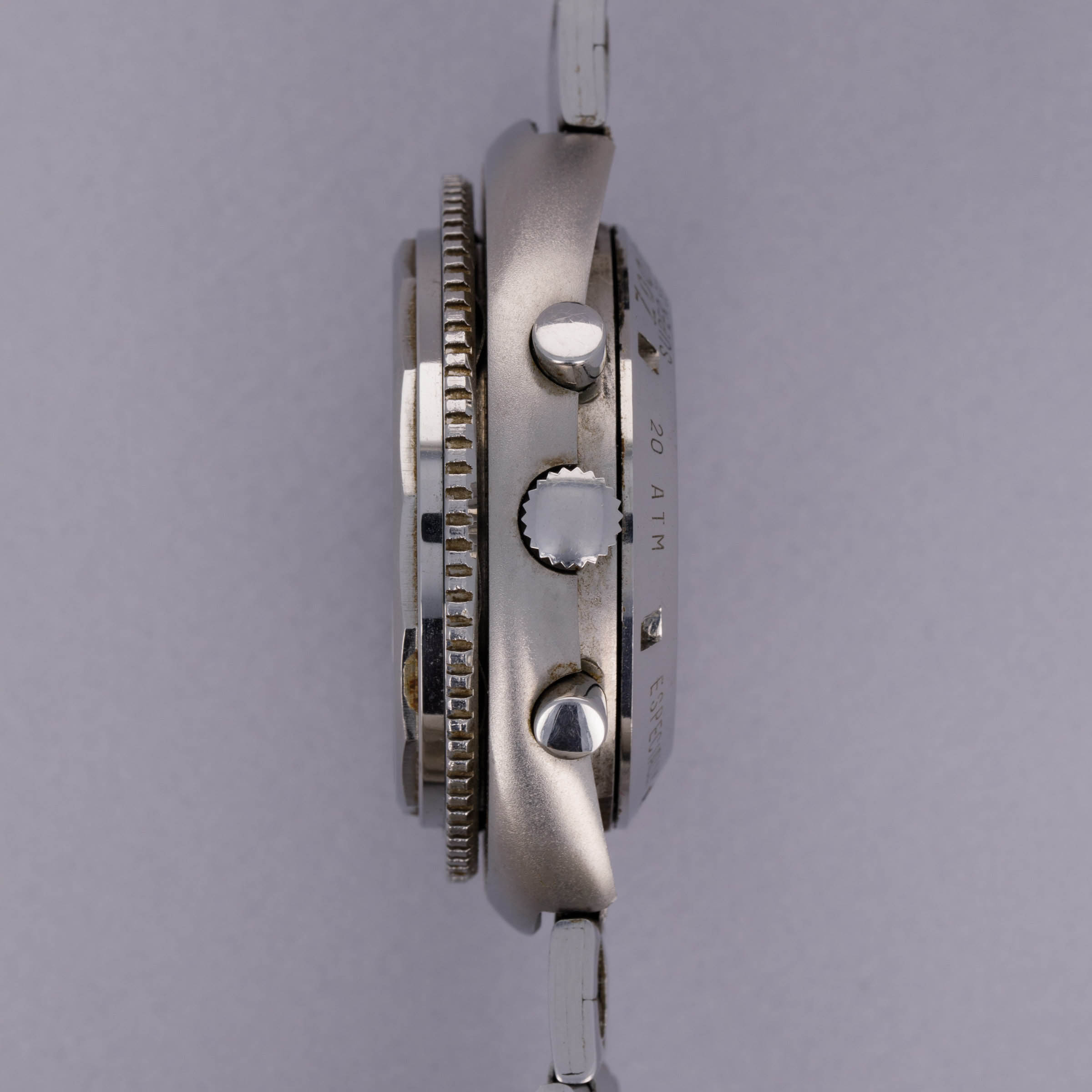 Zodiac Super Sea Wolf Chronograph Steel 872-843 Box and Papers