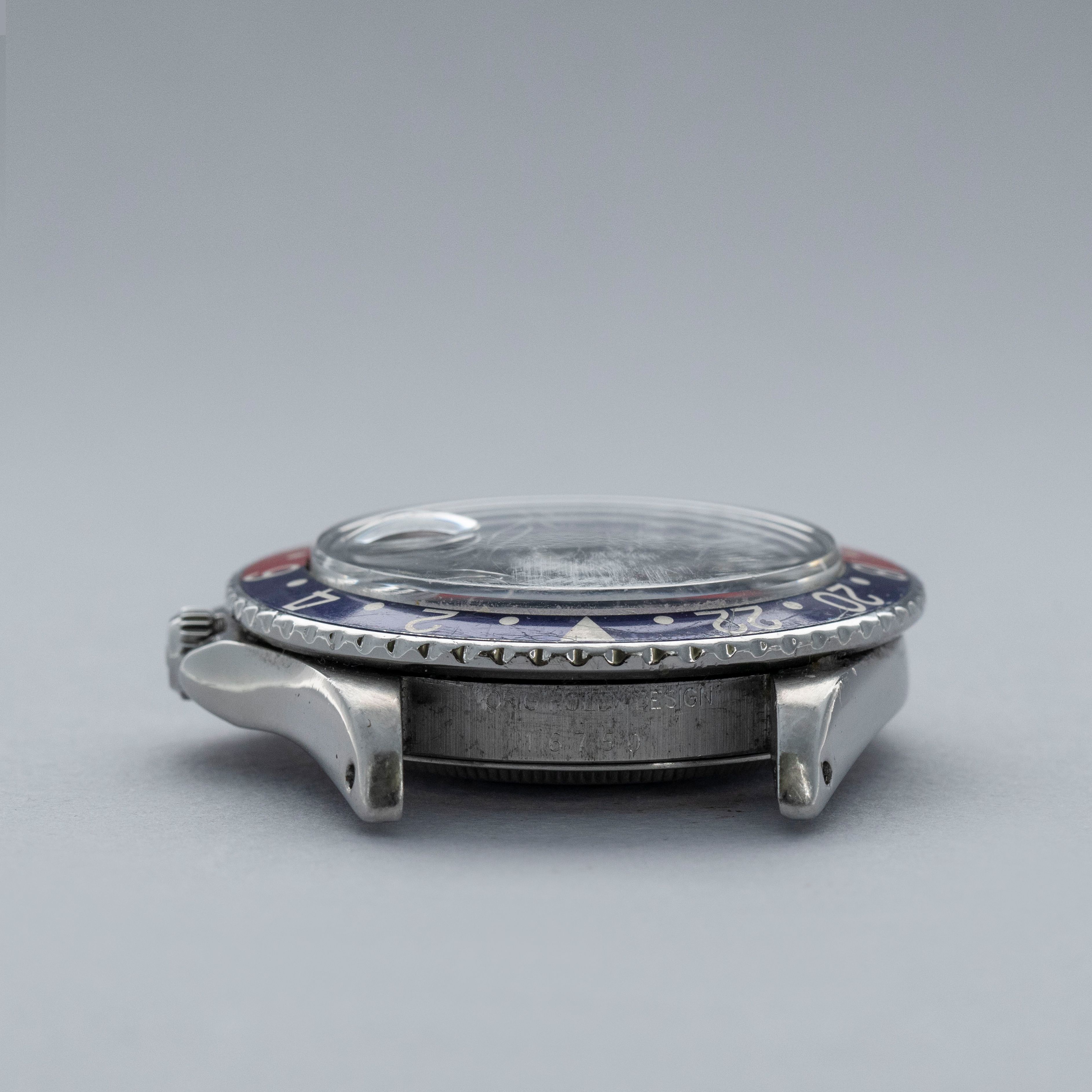 Rolex GMT-Master 16750 Transitional Matte Dial | Auctions | Loupe This
