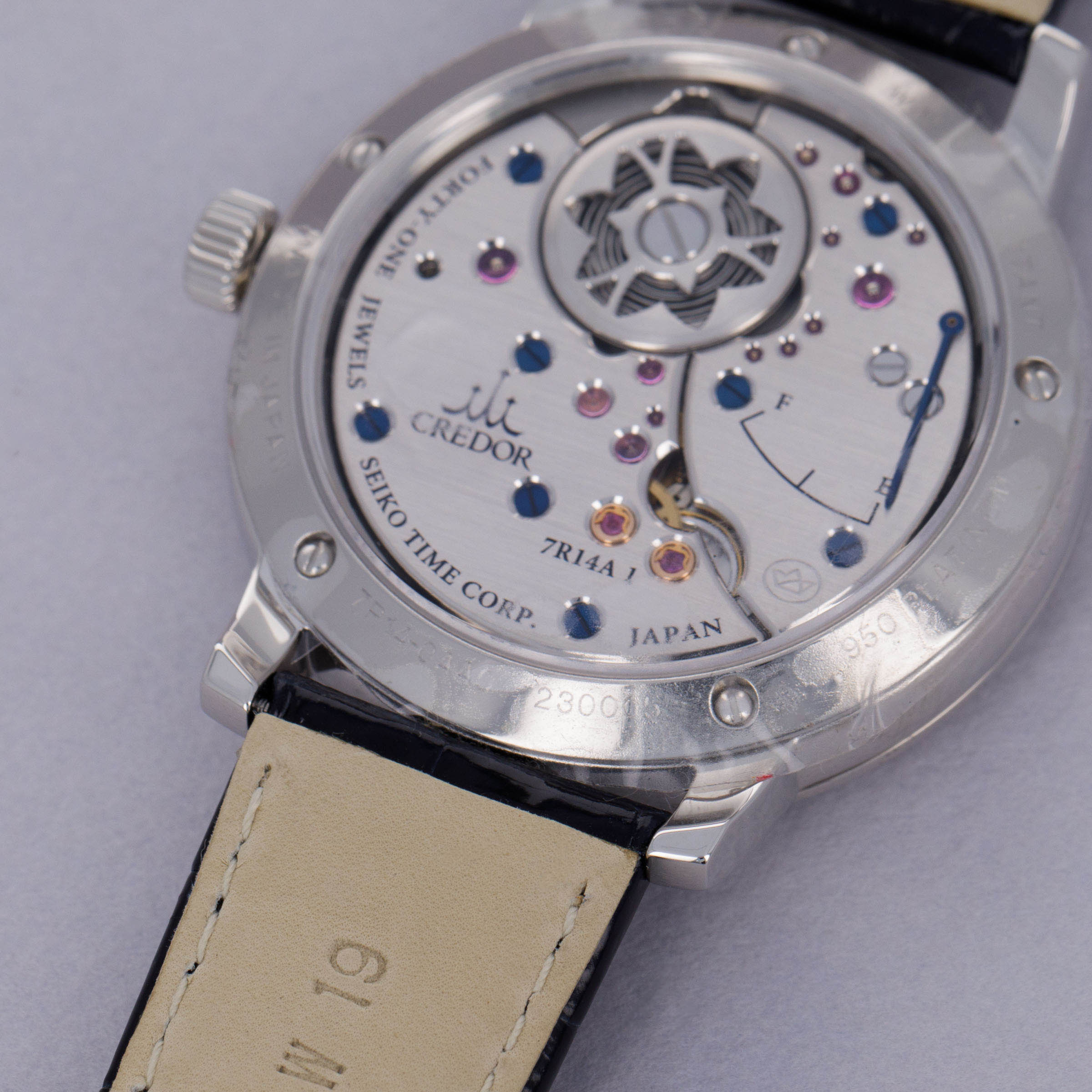 kaori・オ2000 Credor Eichi II GBLT997 Platinum Ruri Blue Dial | Auctions
