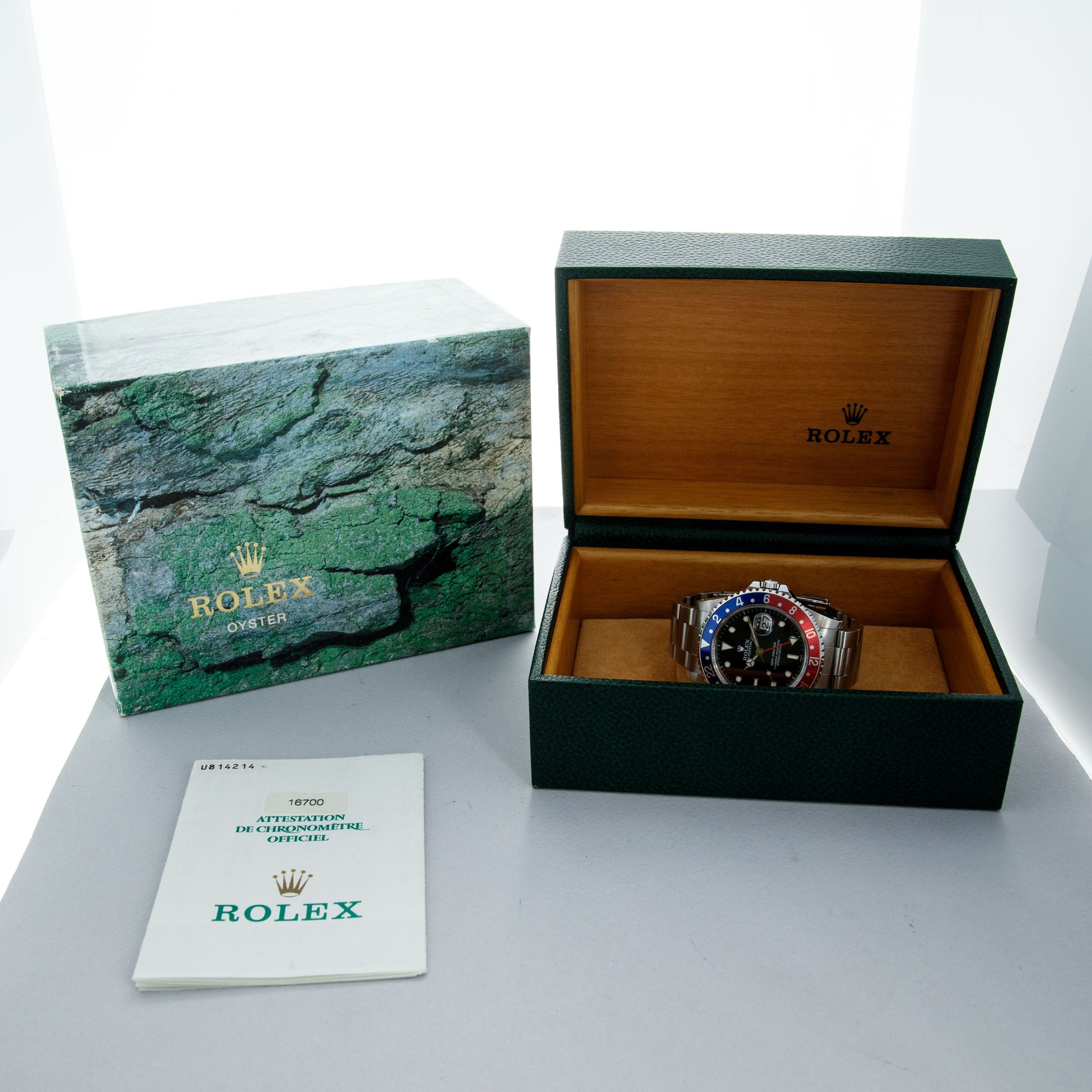 Rolex GMT-Master 16700 Pepsi Bezel Box and Papers | Auctions