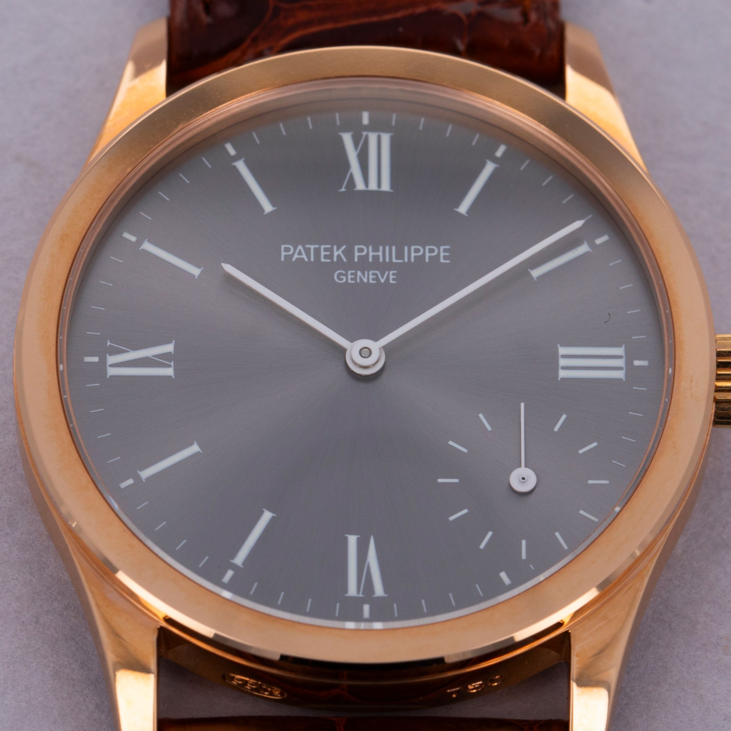 Patek Philippe Calatrava 5026R-015 Millenium Edition Grey Dial 18k