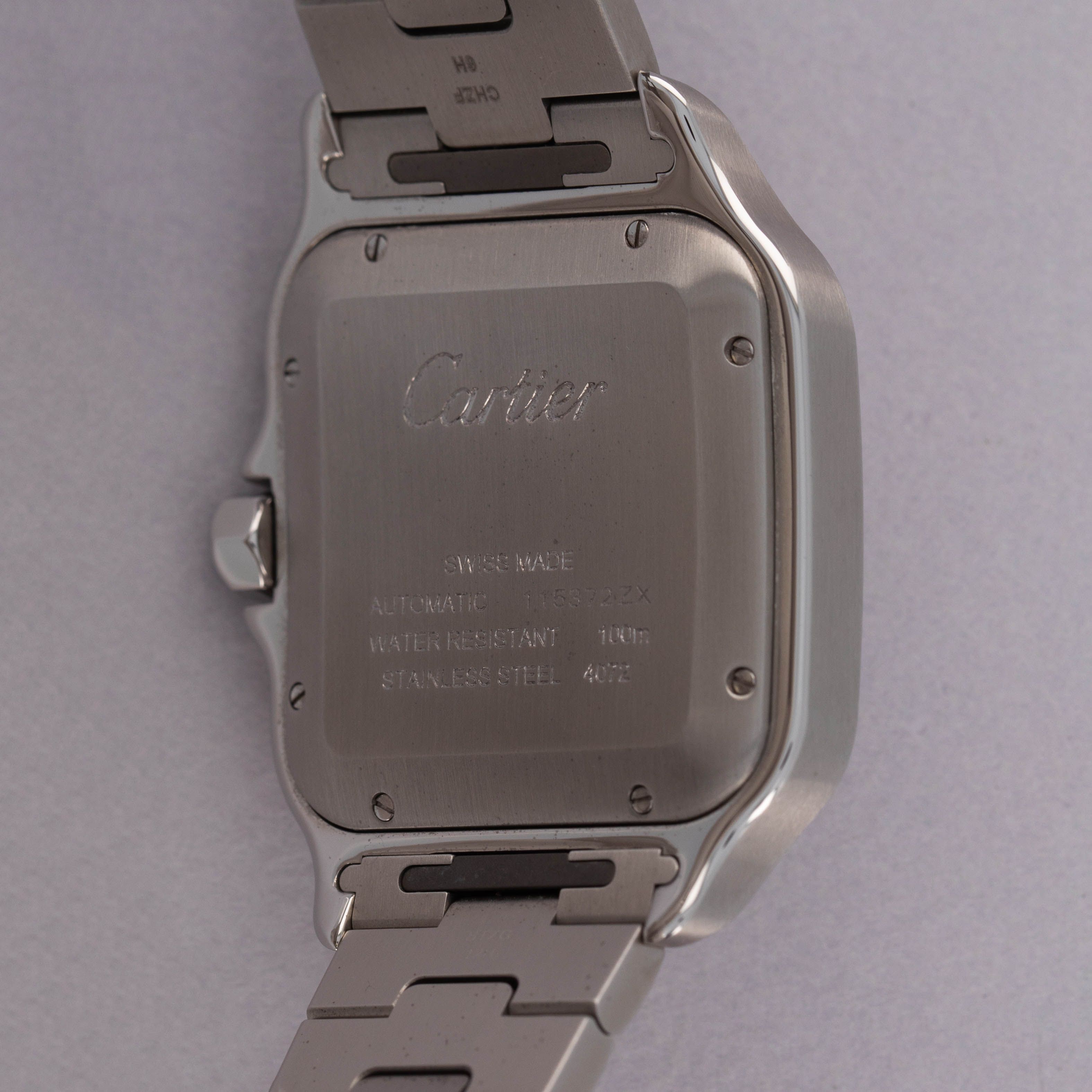 Cartier Santos de Cartier 4072 Stainless Steel with Bracelet