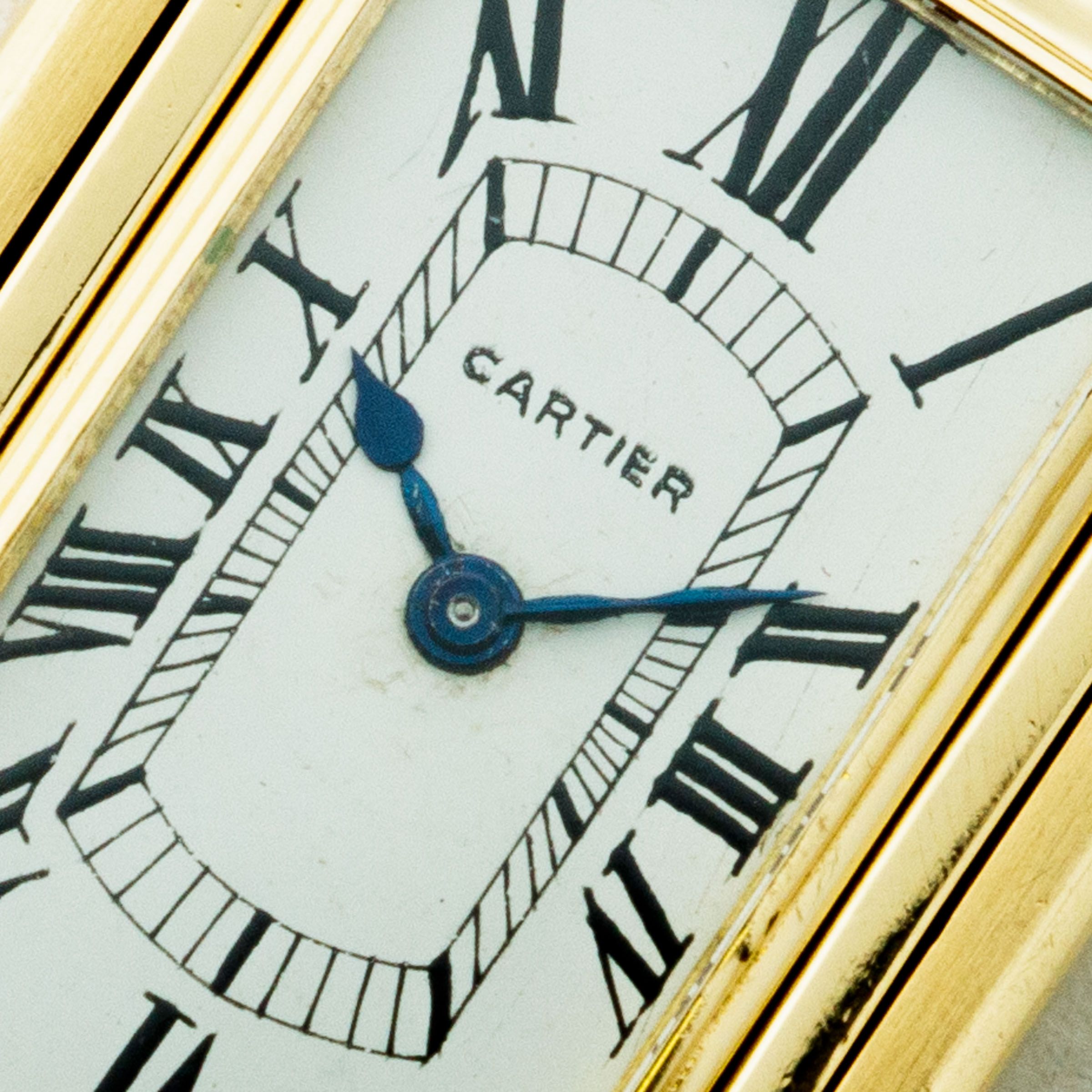 Cartier Tank Basculante 18k Yellow Gold Mechanical Wind | Auctions