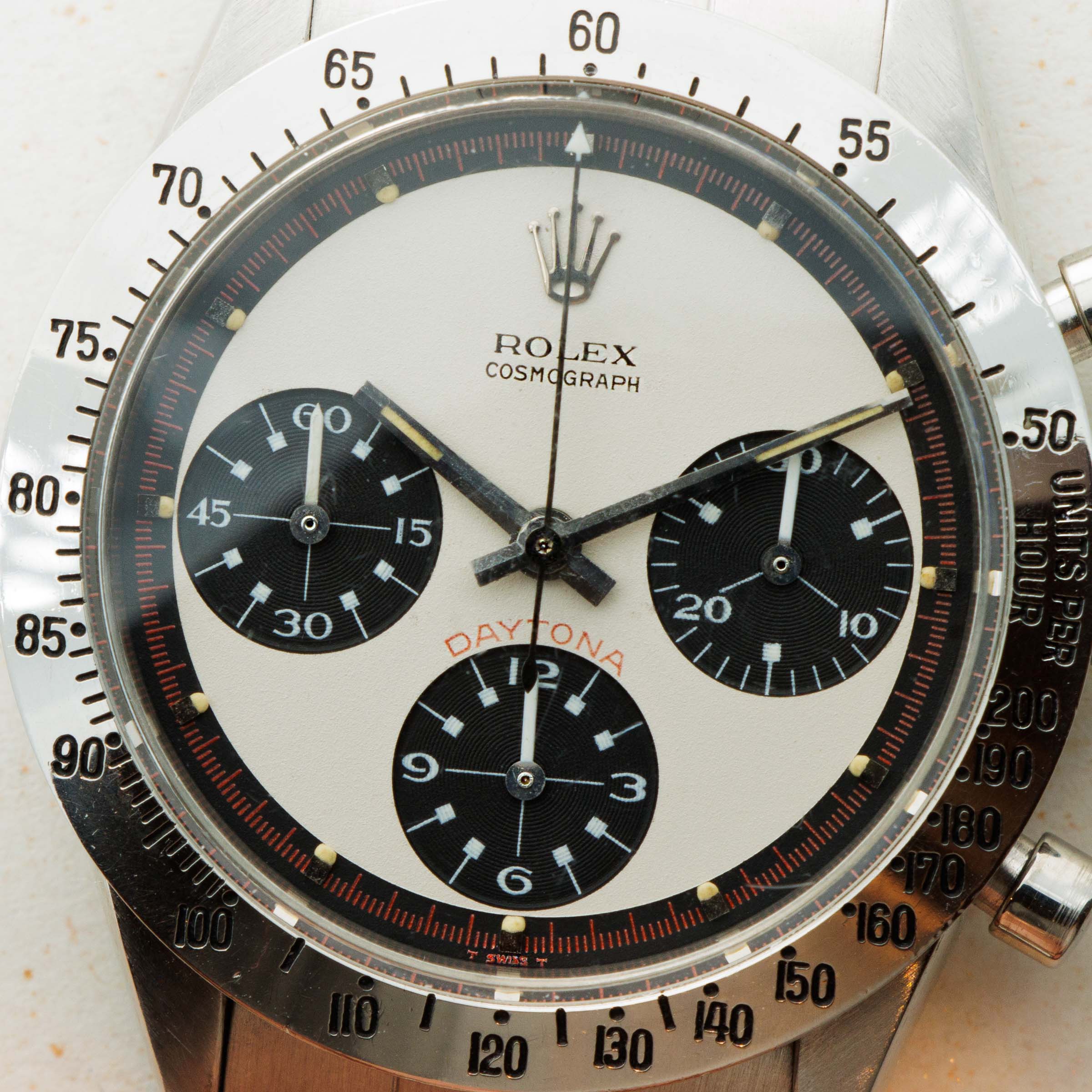 Rolex Daytona 6239 Paul Newman Three Color White Dial Auctions