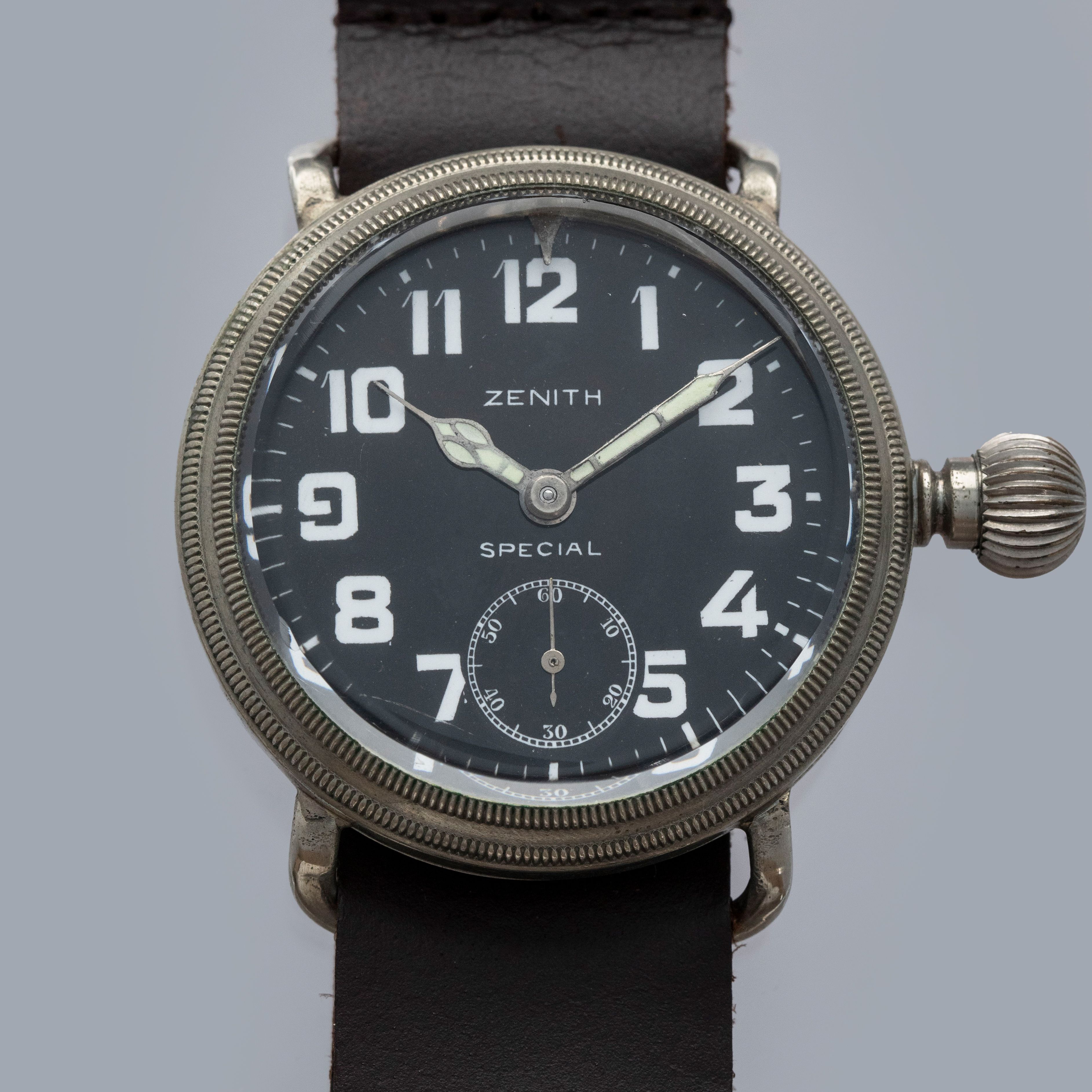 Zenith Special Pilot Watch with Archive | Auctions | Loupe This
