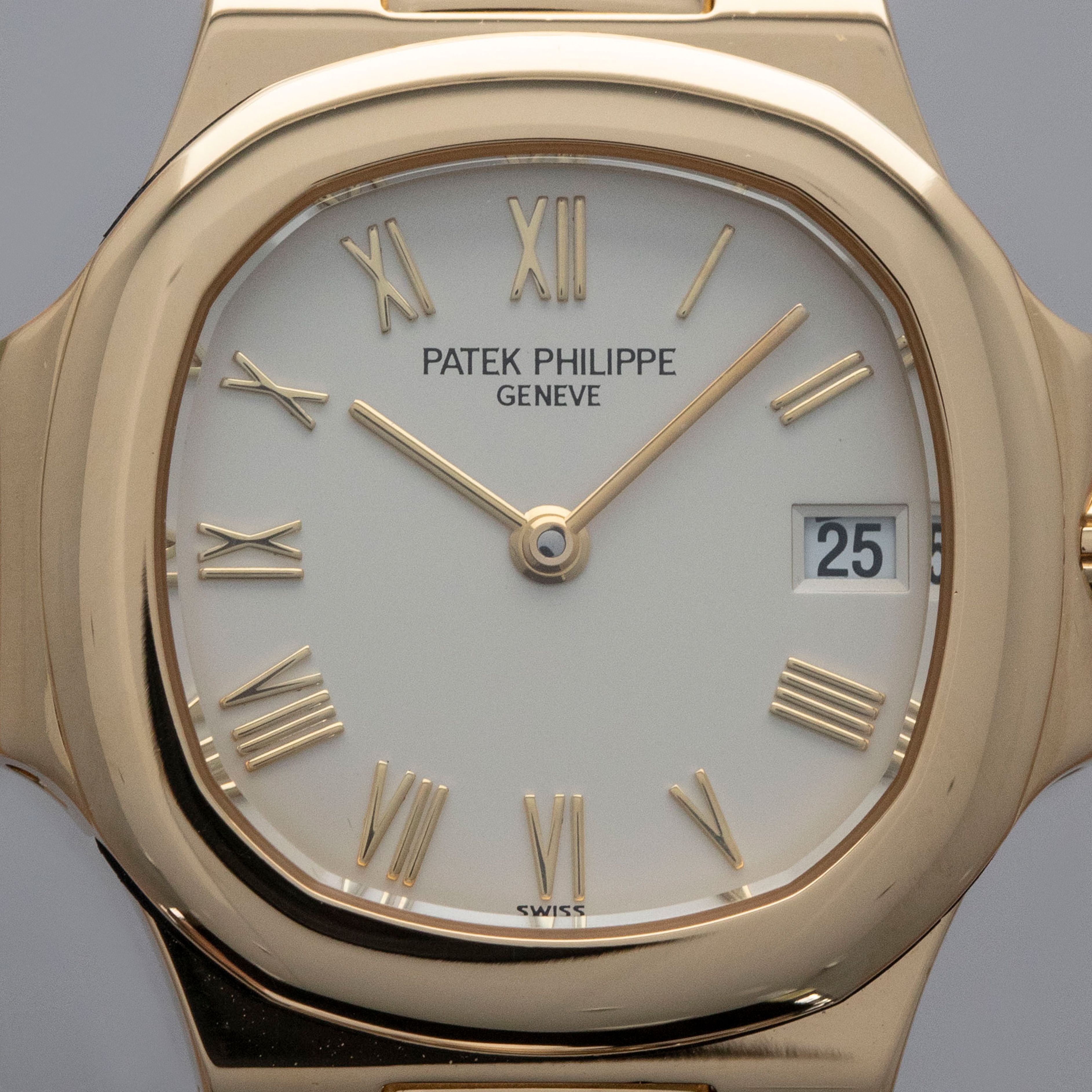 Patek Philippe Ladies Nautilus 4700/51J-001 18k YG Box and Papers