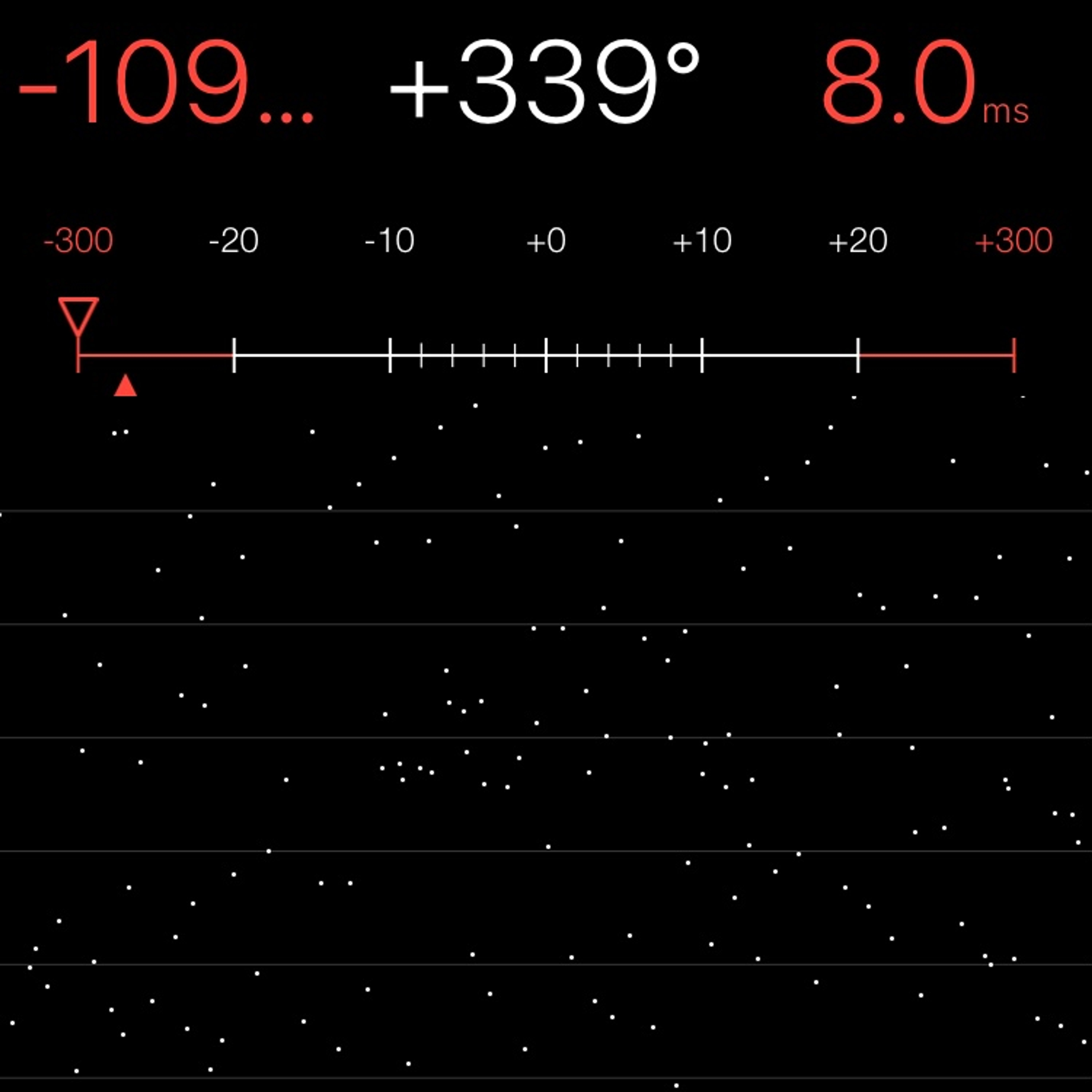 TIMING MACHINE READOUT