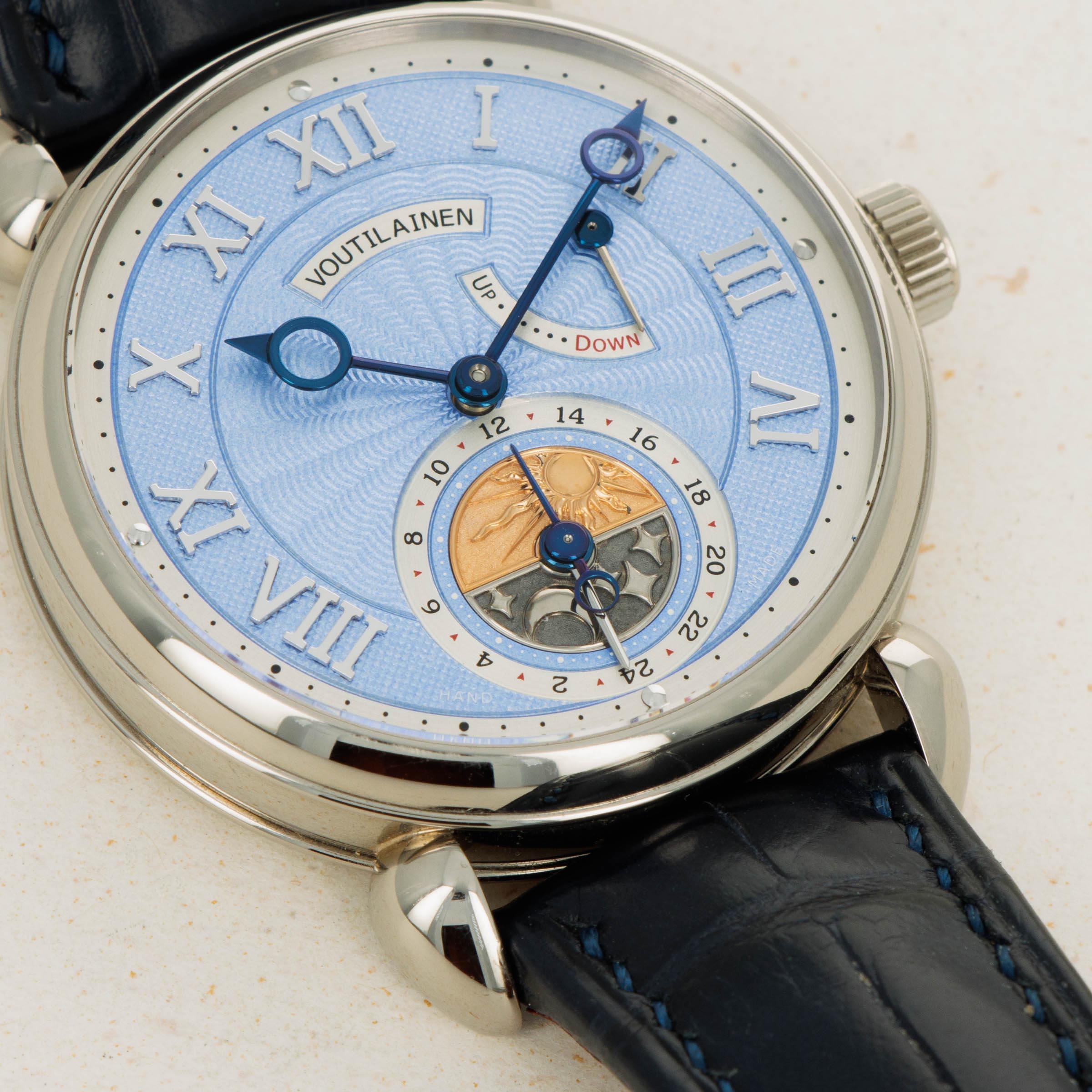 Kari Voutilainen GMT 216 GMR 18k WG Ice Blue Dial Auctions