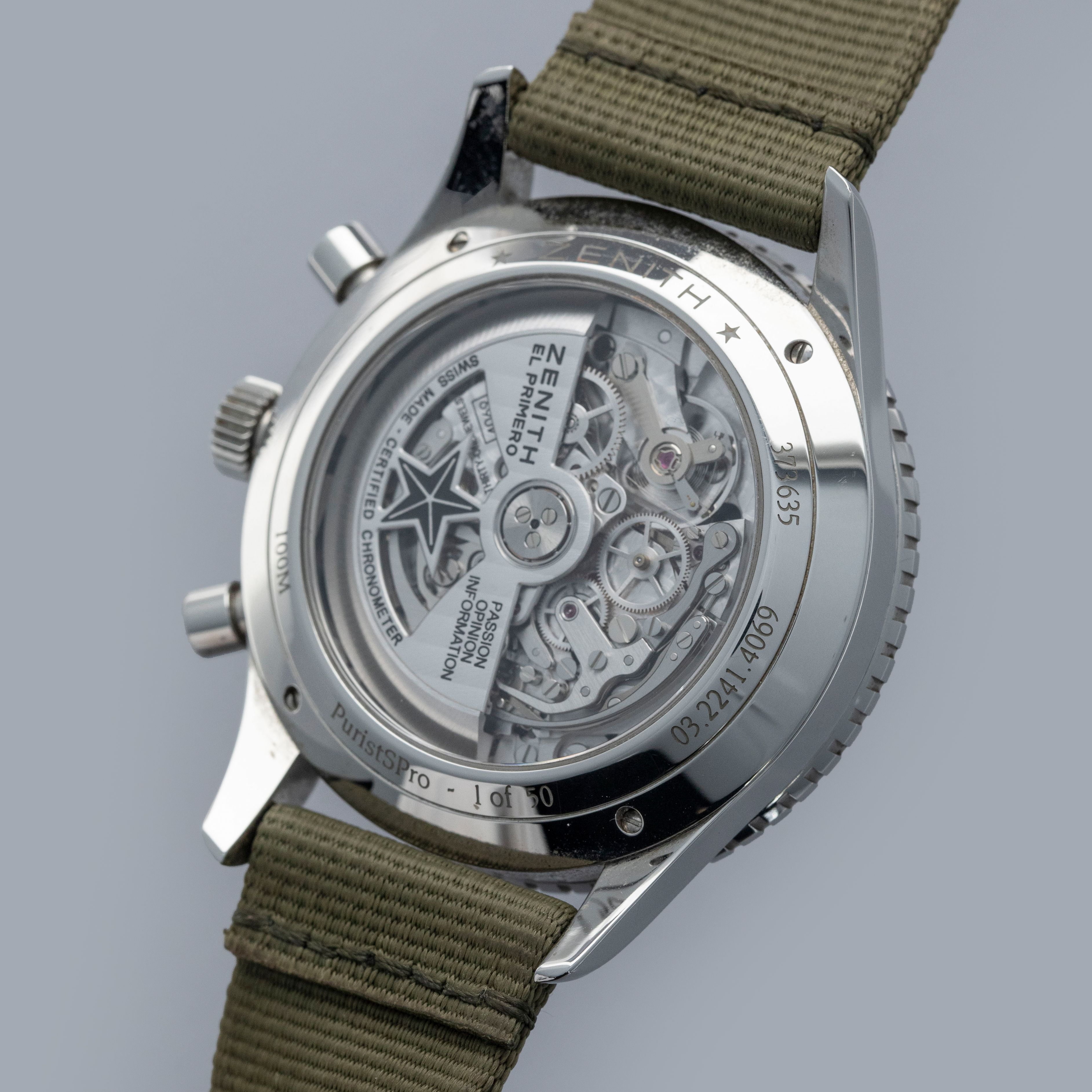 Zenith Heritage Cronometro Tipo CP-2 03.2241.4069/27.C803 for