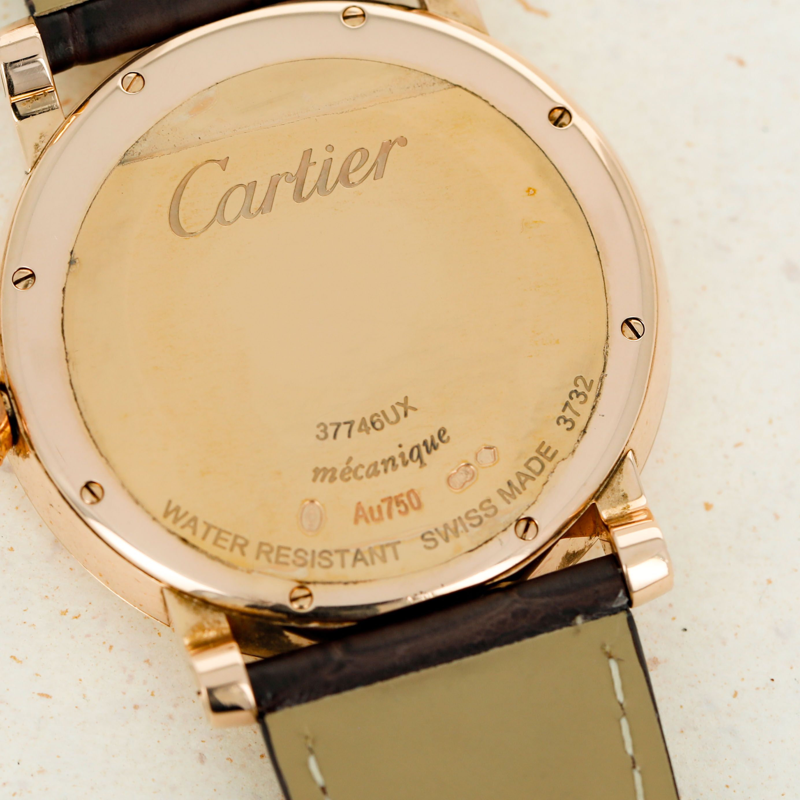 Cartier Rotonde de Cartier Calendar Power Reserve 18k RG W1556252