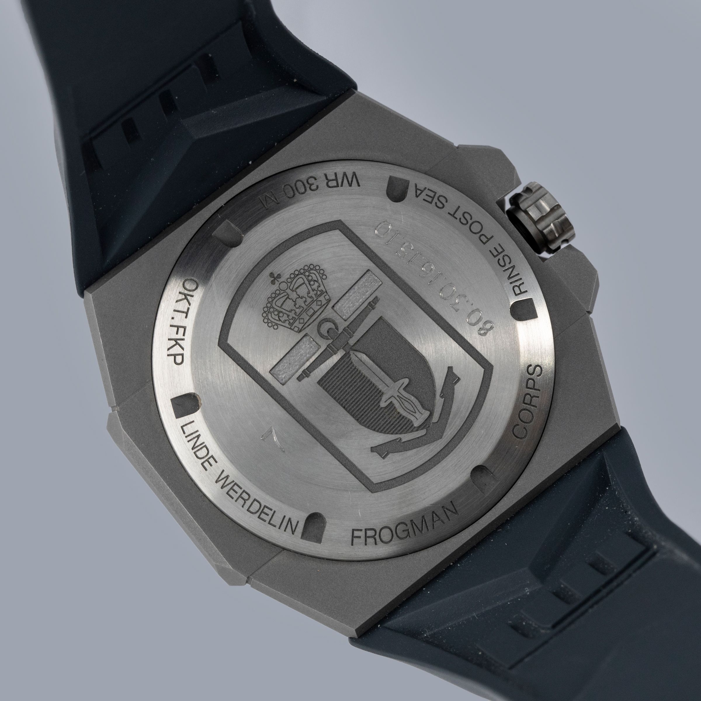 Linde Werdelin Oktopus Frogman Danish Military Ceramic and
