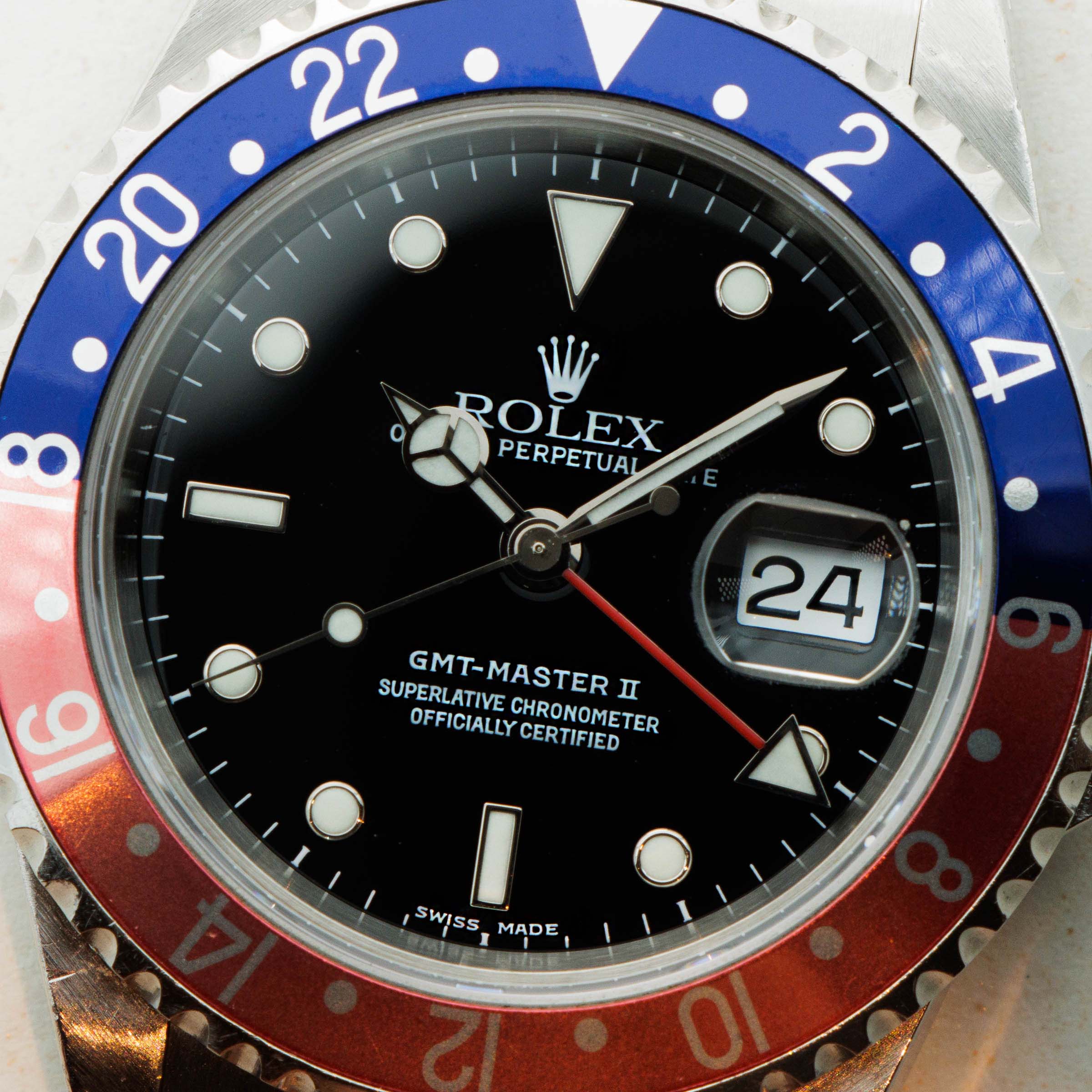 Rolex gmt clearance master value