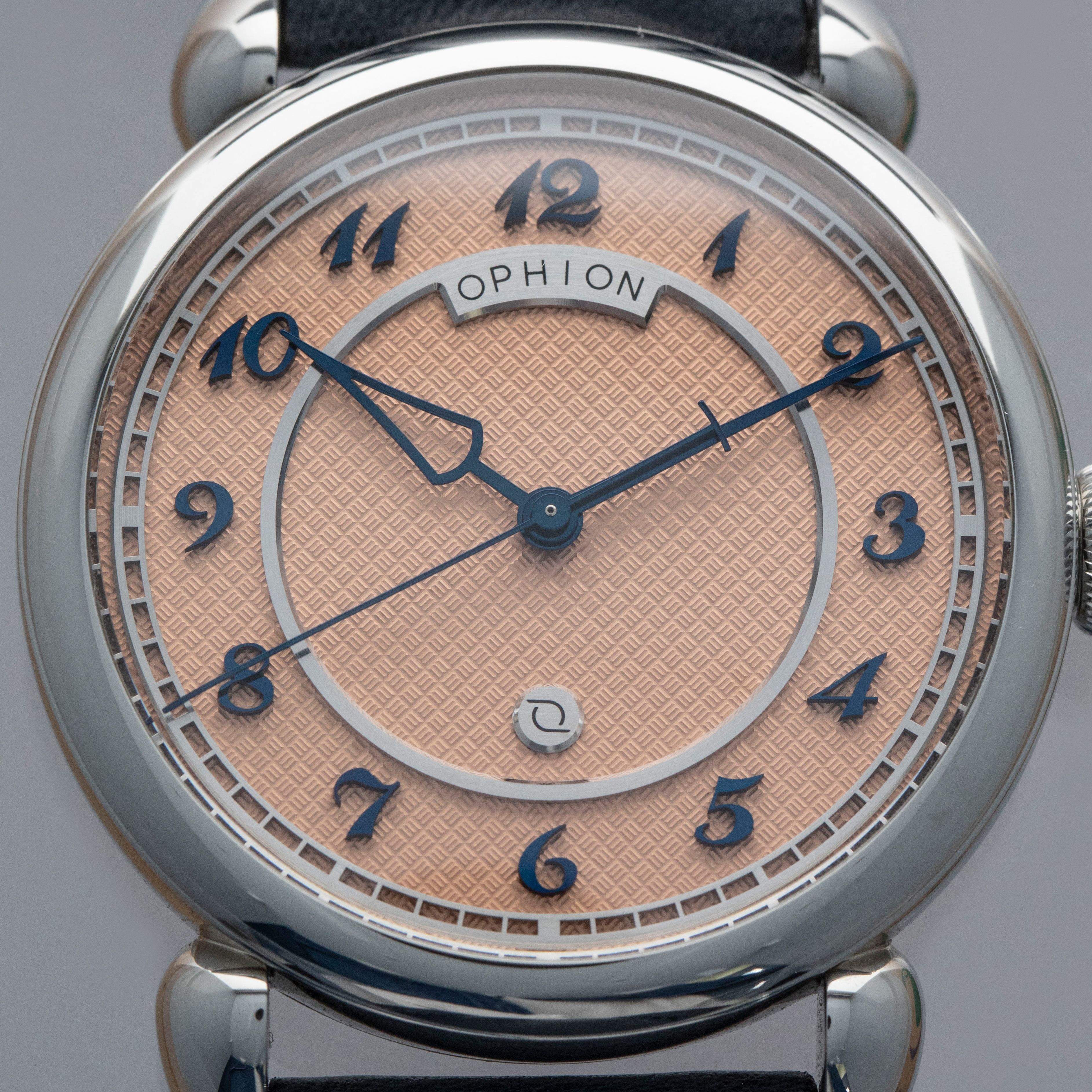 OPHION OPH 786 VELOS SALMON DIAL STAINLESS STEEL | Auctions