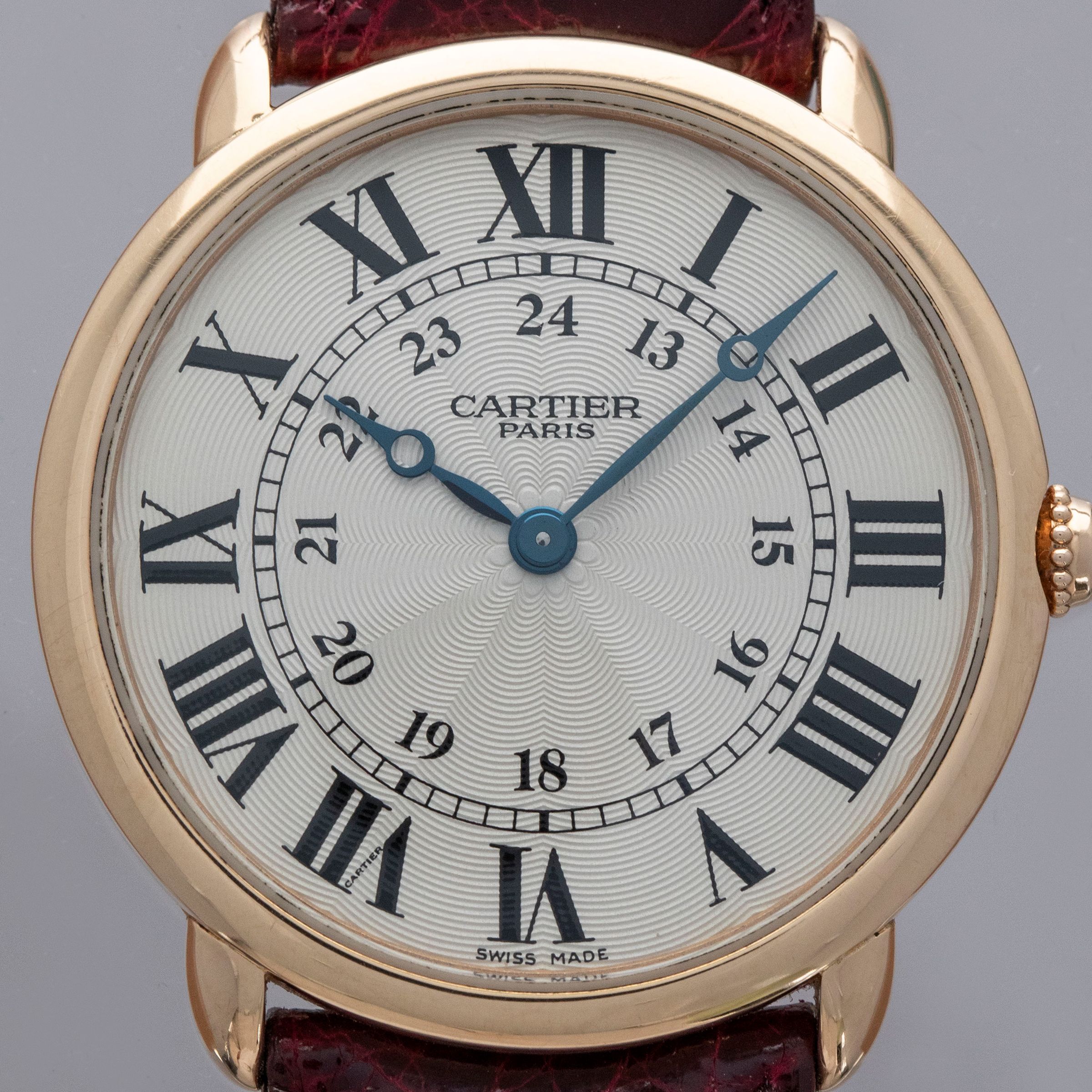 Cartier CPCP Ronde 2616F 18k RG | Auctions | Loupe This