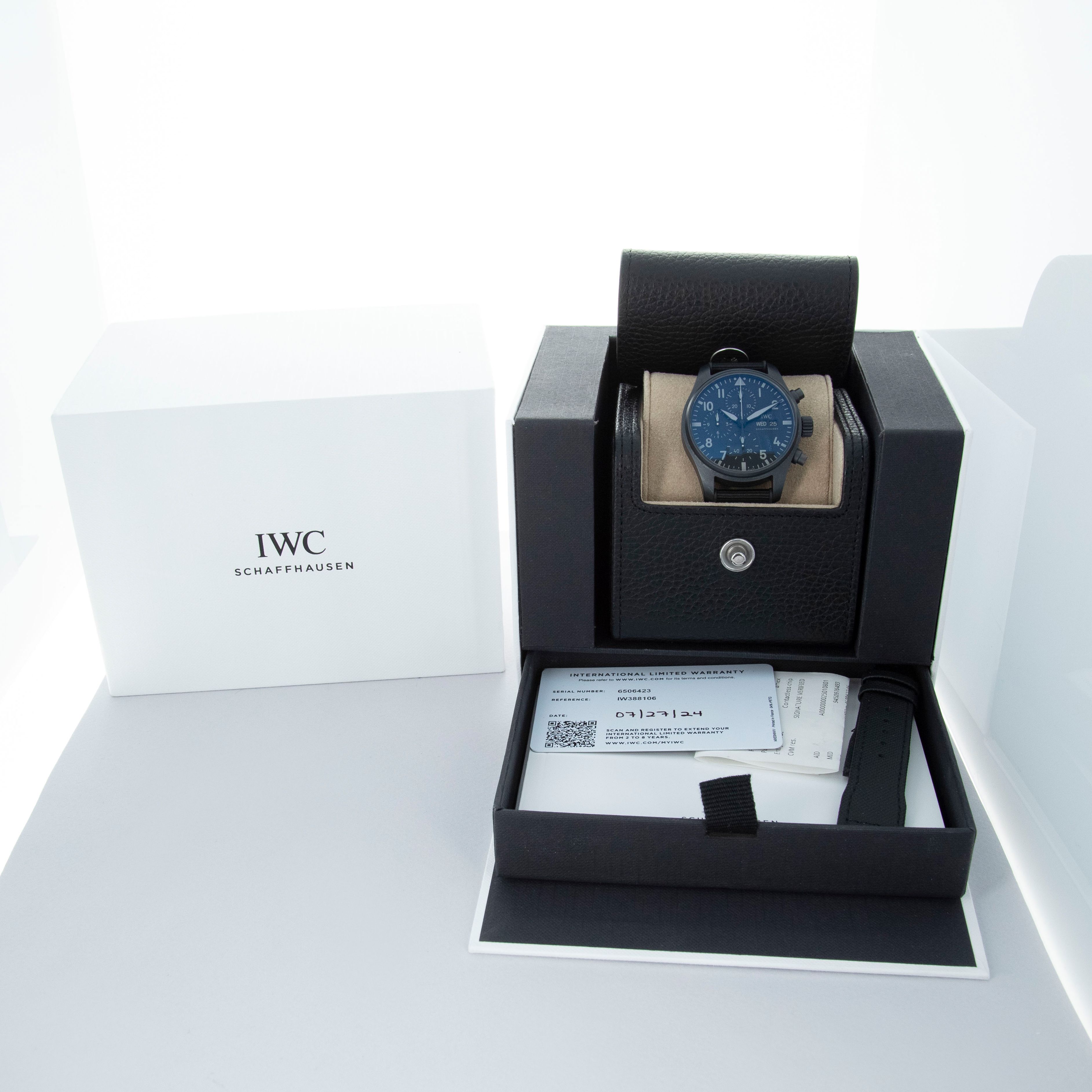 IWC Pilot's Watch Chronograph IW388106 Top Gun Ceratanium
