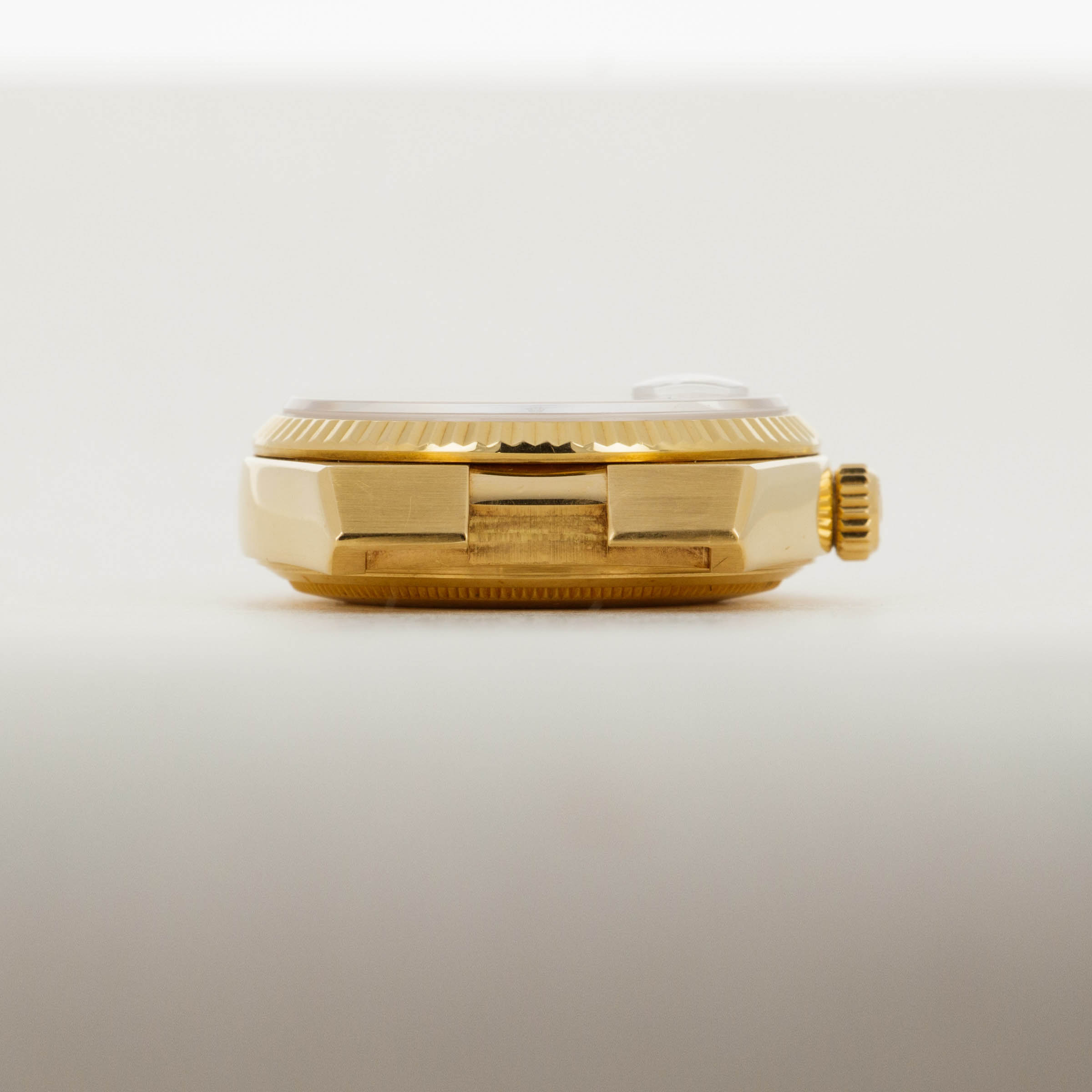 Rolex Day-Date Oysterquartz 19018 Burl Wood Dial | Auctions
