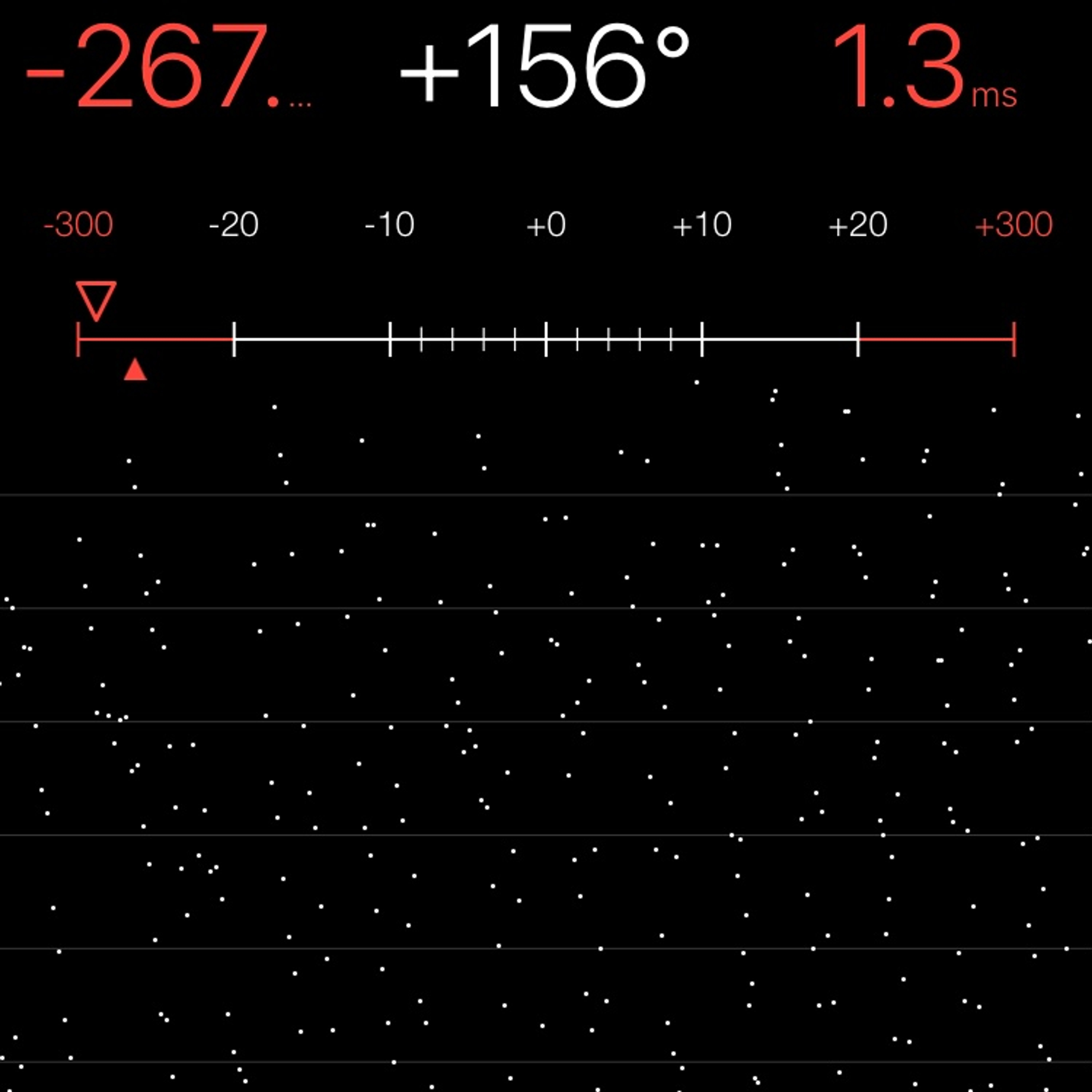 TIMING MACHINE READOUT