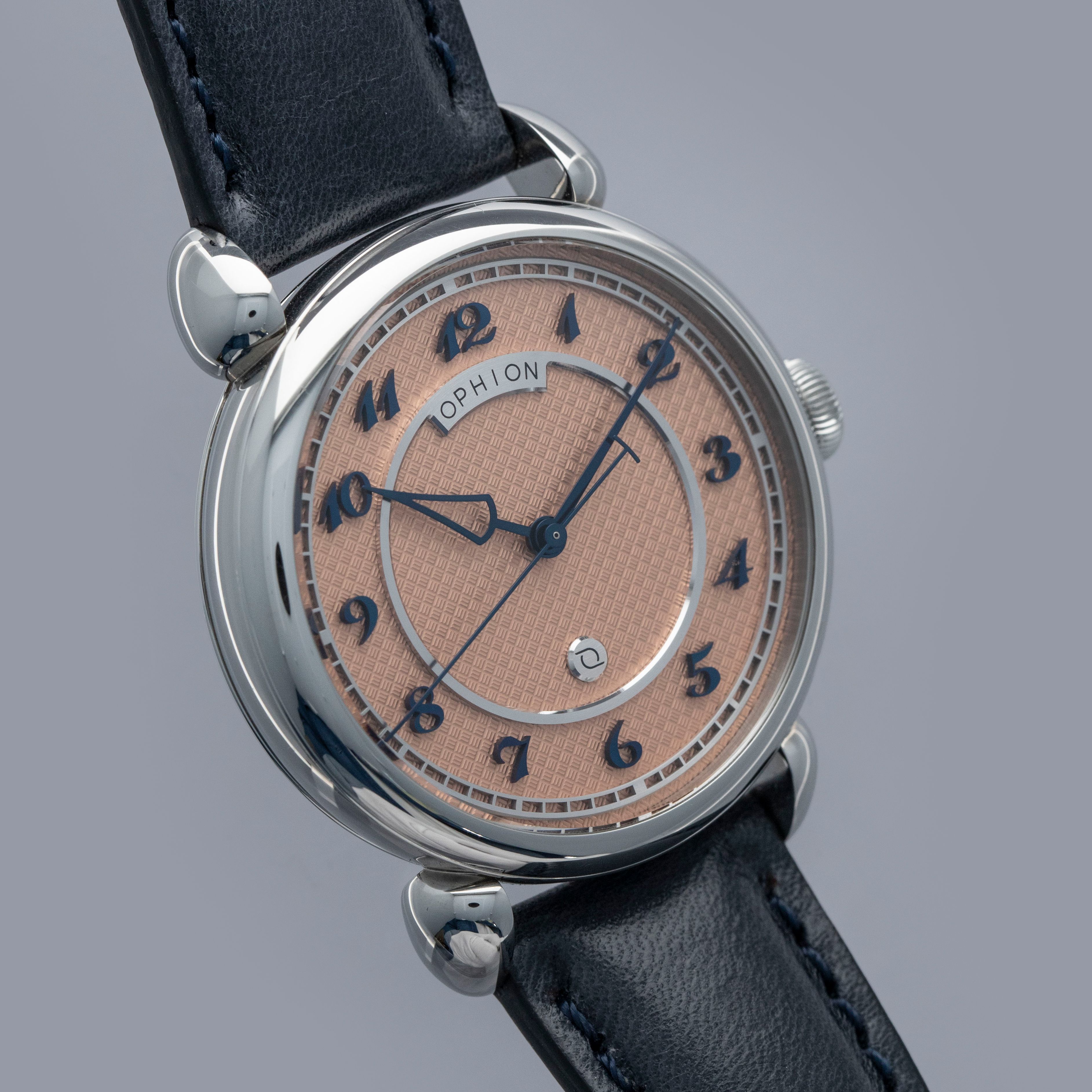 OPHION OPH 786 VELOS SALMON DIAL STAINLESS STEEL | Auctions