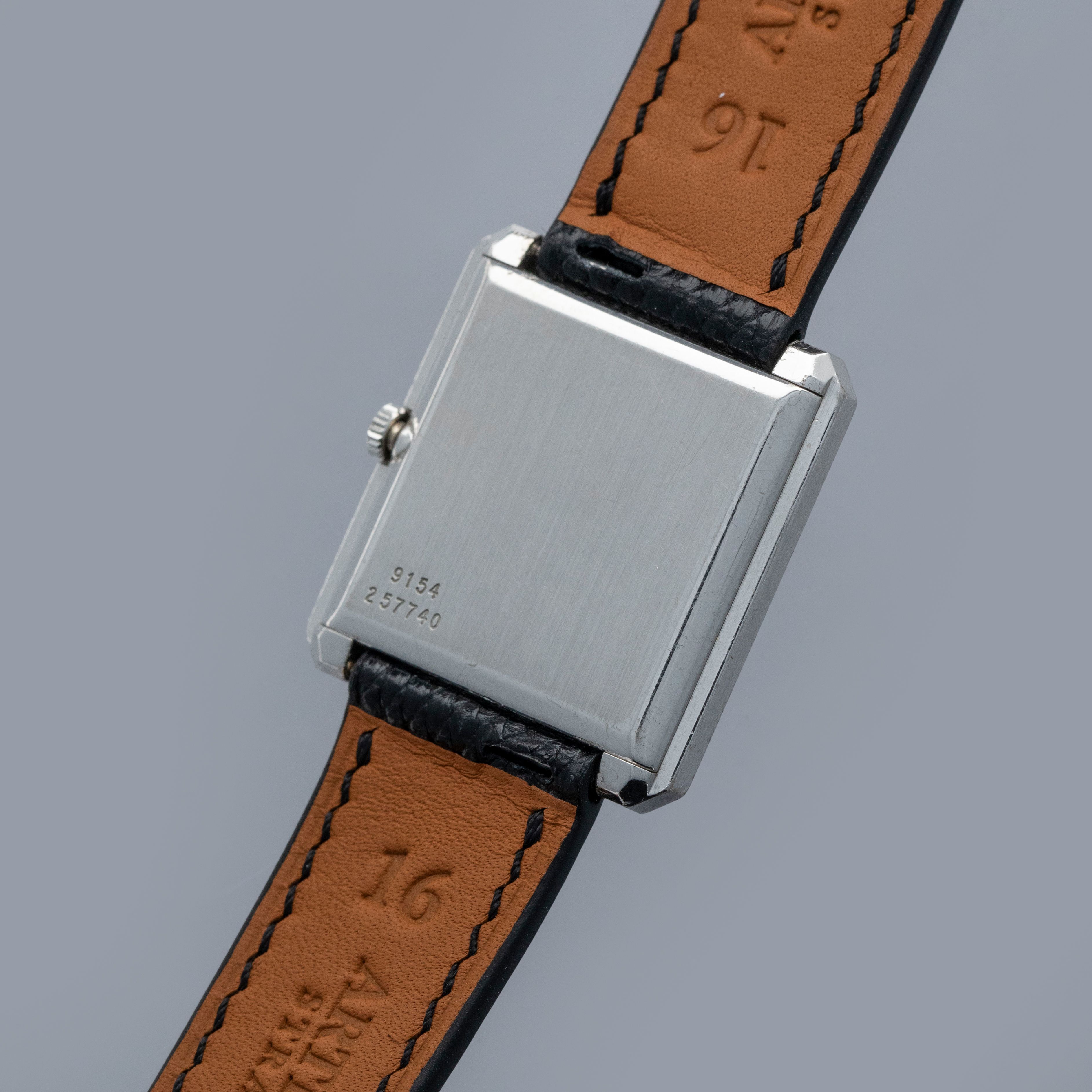 Piaget Protocole 9154 Mother of Pearl and Onyx Dial 18k WG